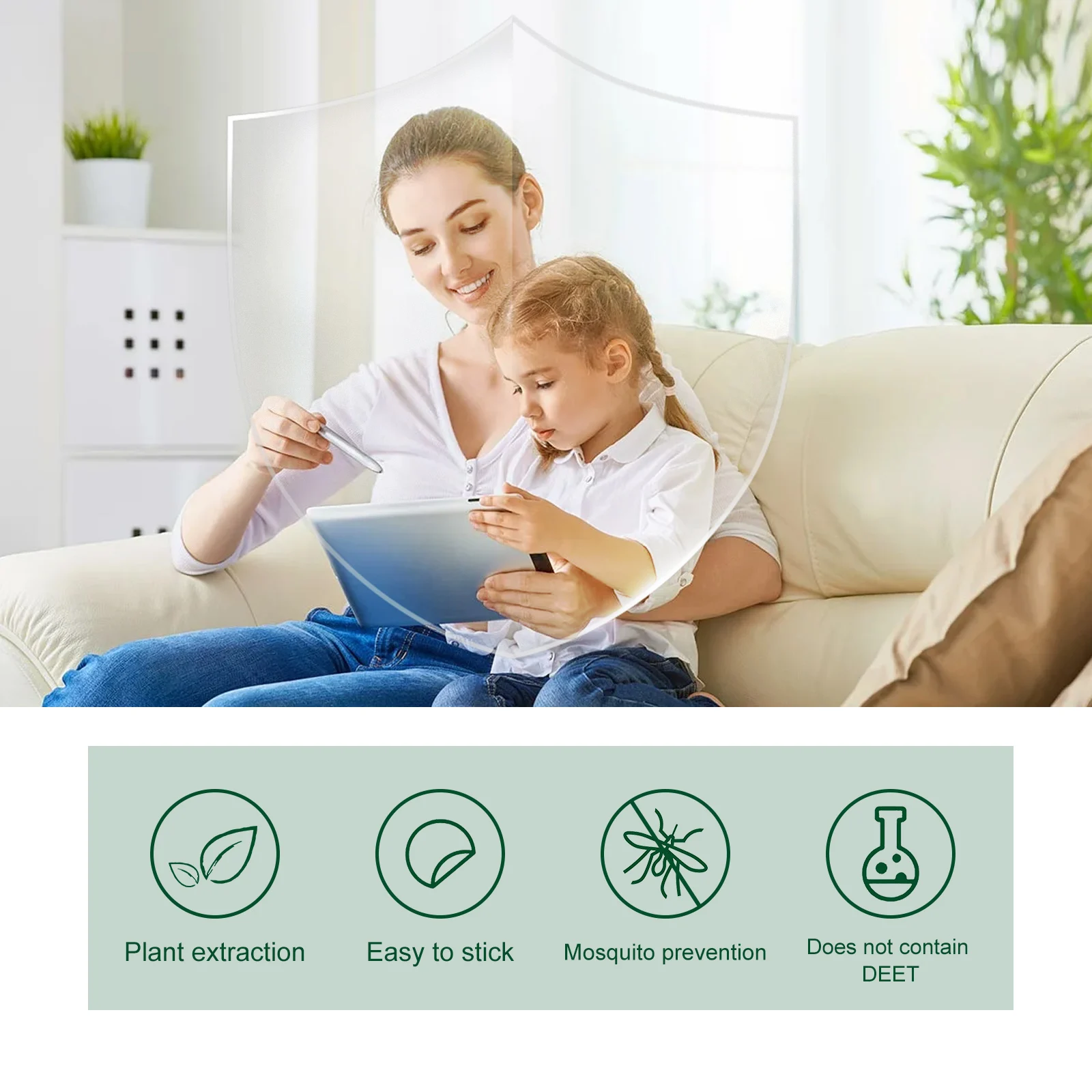 Kids Mosquito Repellent Patches for Outdoor Camping Travel, 36 Patches 5 kids mosquito repellent patches 36 cih er5au7mz desc 8