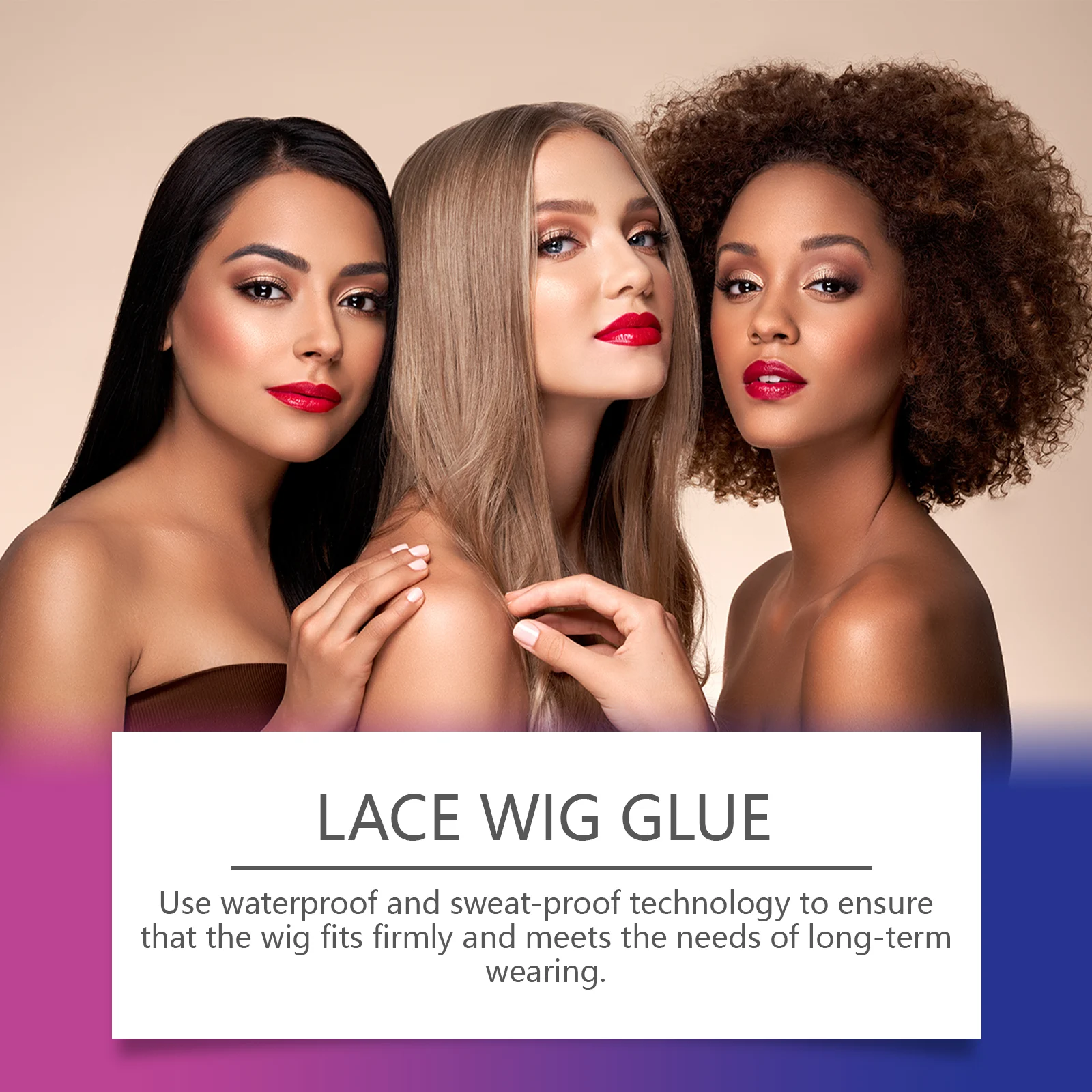 Lace Wig Glue Strong Hold Waterproof Sweatproof Invisible Adhesive 38ml 9 lace wig glue strong hold waterproof 38ml cih bvsptkta desc 9