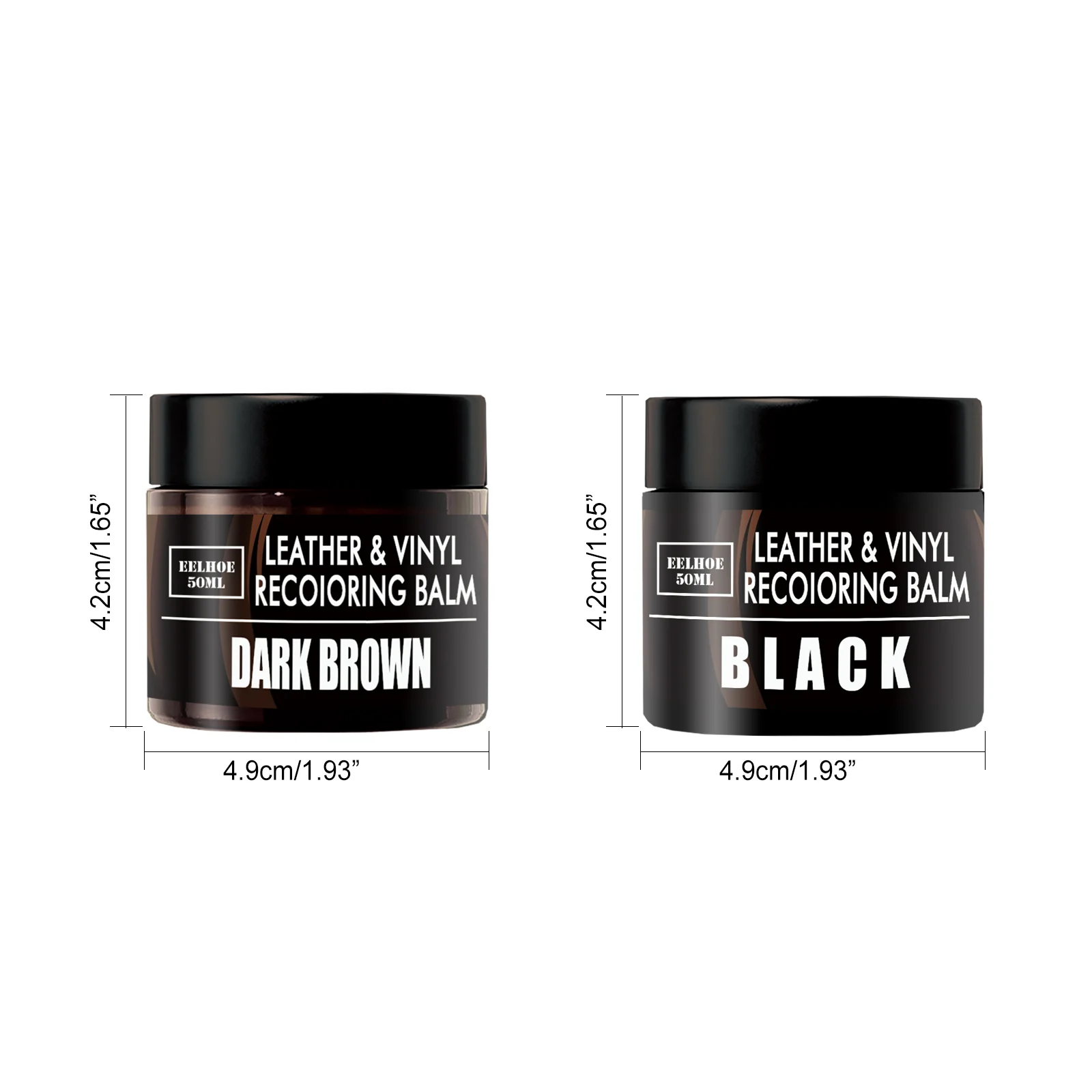 Leather Recoloring Balm 50ml for Car Seats, Sofas, Jackets & Bags Repair & Restoration 1 leather recoloring balm care oil 50ml cih uk5bxs2y desc 1