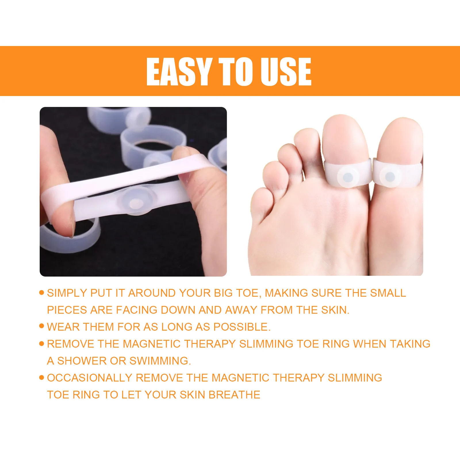 Magnetic Therapy Slimming Toe Rings for Weight Loss and Body Shaping 2 magnetic therapy slimming toe rings cih 3un42cj5 desc 2