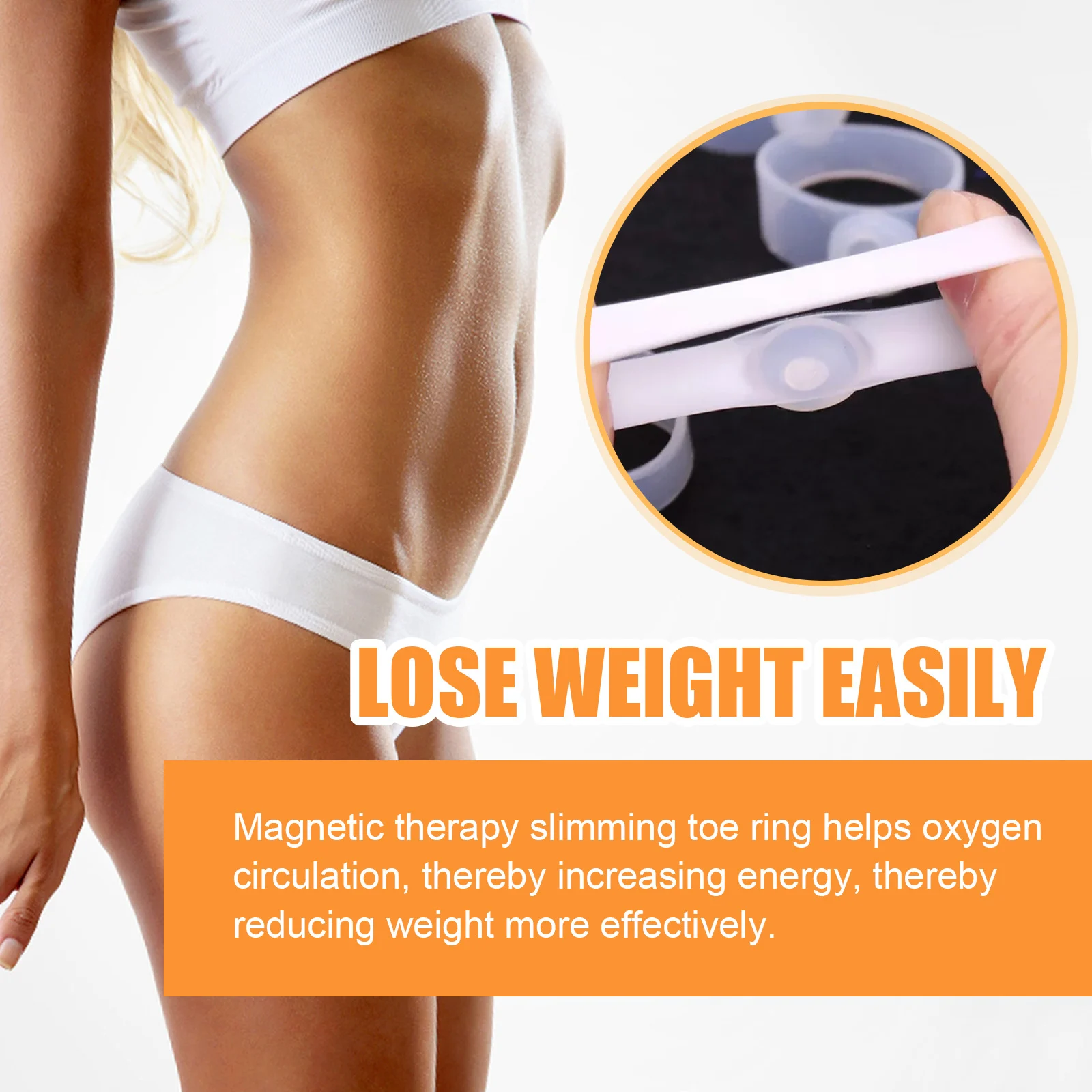 Magnetic Therapy Slimming Toe Rings for Weight Loss and Body Shaping 3 magnetic therapy slimming toe rings cih 3un42cj5 desc 3