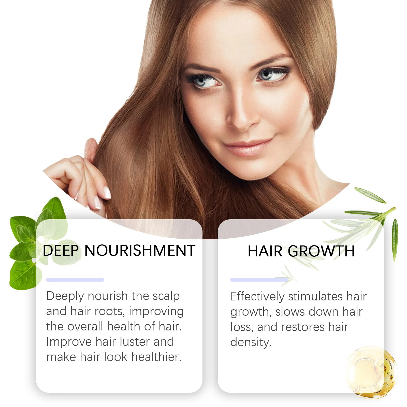 OUHOE Marjoram Hair Oil for Growth, Moisturizing & Repair, Strengthens Hair, Reduces Breakage 6 marjoram hair growth oil cih tjfgnge4 desc 6