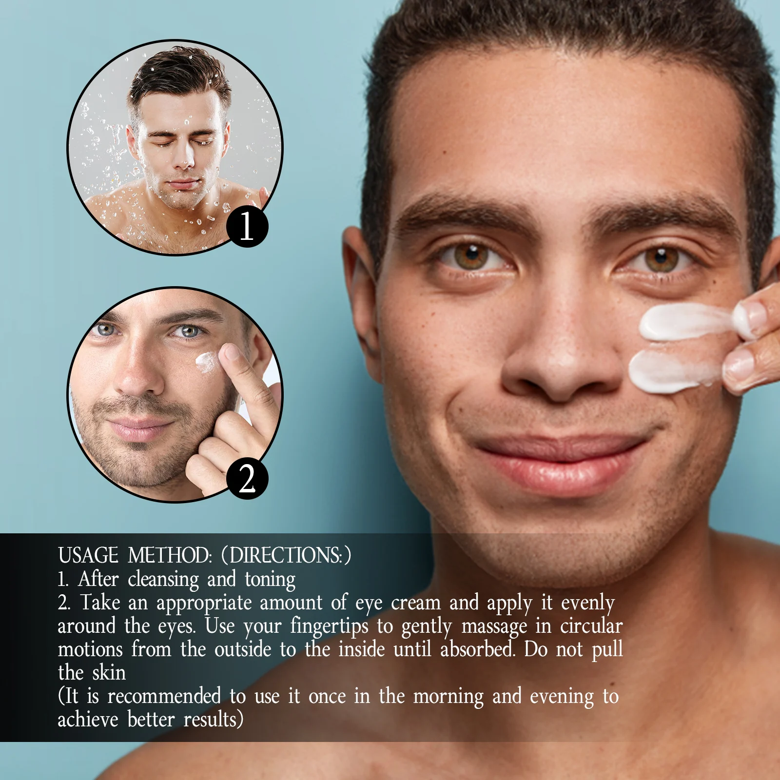 Men's Eye Cream Dark Circles Puffiness Wrinkle Firming Hydrating Eye Treatment 7ml 4 mens eye cream dark circles puffiness wrinkle firming 7ml cih m46ppvvs desc 4
