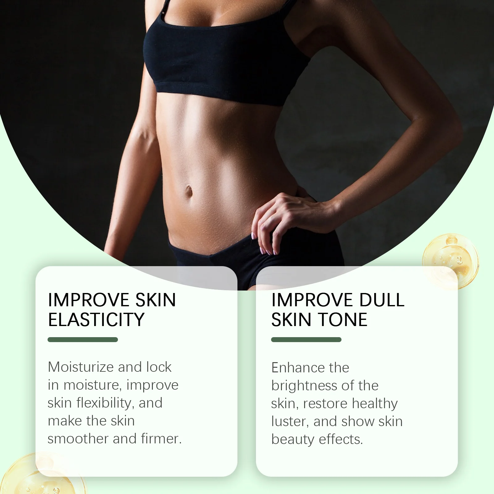 Moisturizing Body Oil with Shea Butter, Olive Oil & Coffee Extract for Dry Skin, 10ml 8 moisturizing body oil shea butter olive coffee extract 10ml cih xf3eerkb desc 8