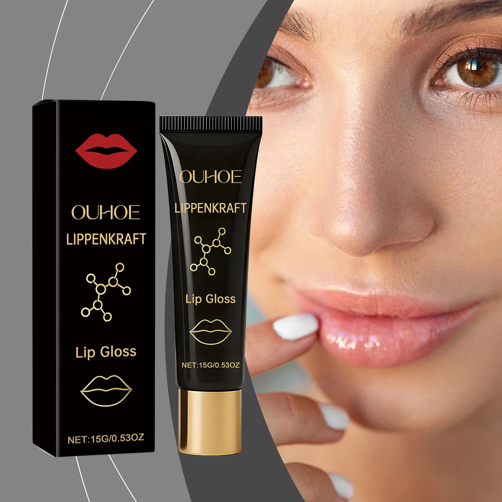 Moisturizing Lip Gloss 15g Hydrating Nourishing Lip Oil for Smooth Plump Lips 2 moisturizing lip gloss 15g hydrating nourishing lip oil der 85ggm9rd desc 2