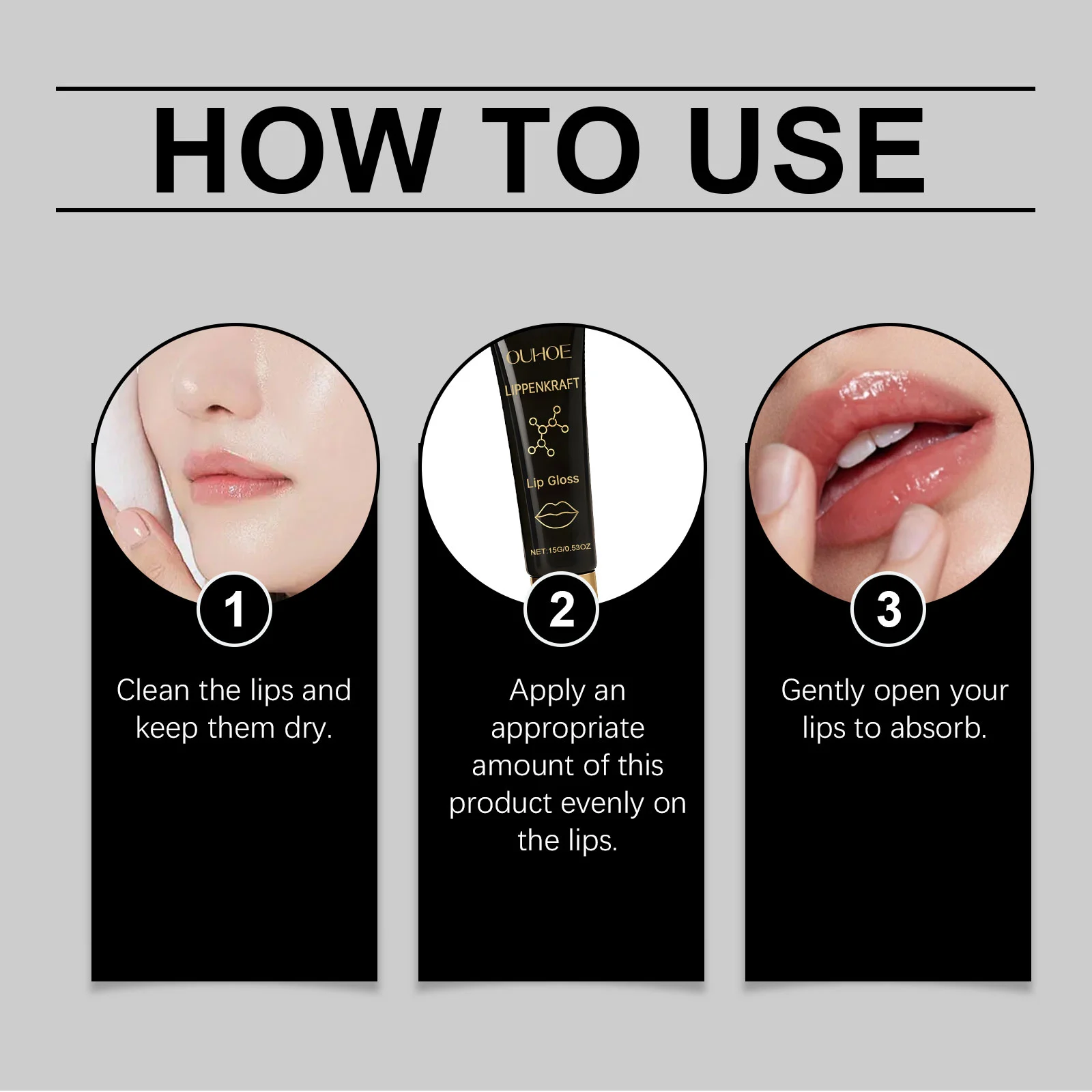 Moisturizing Lip Gloss 15g Hydrating Nourishing Lip Oil for Smooth Plump Lips 4 moisturizing lip gloss 15g hydrating nourishing lip oil der 85ggm9rd desc 4