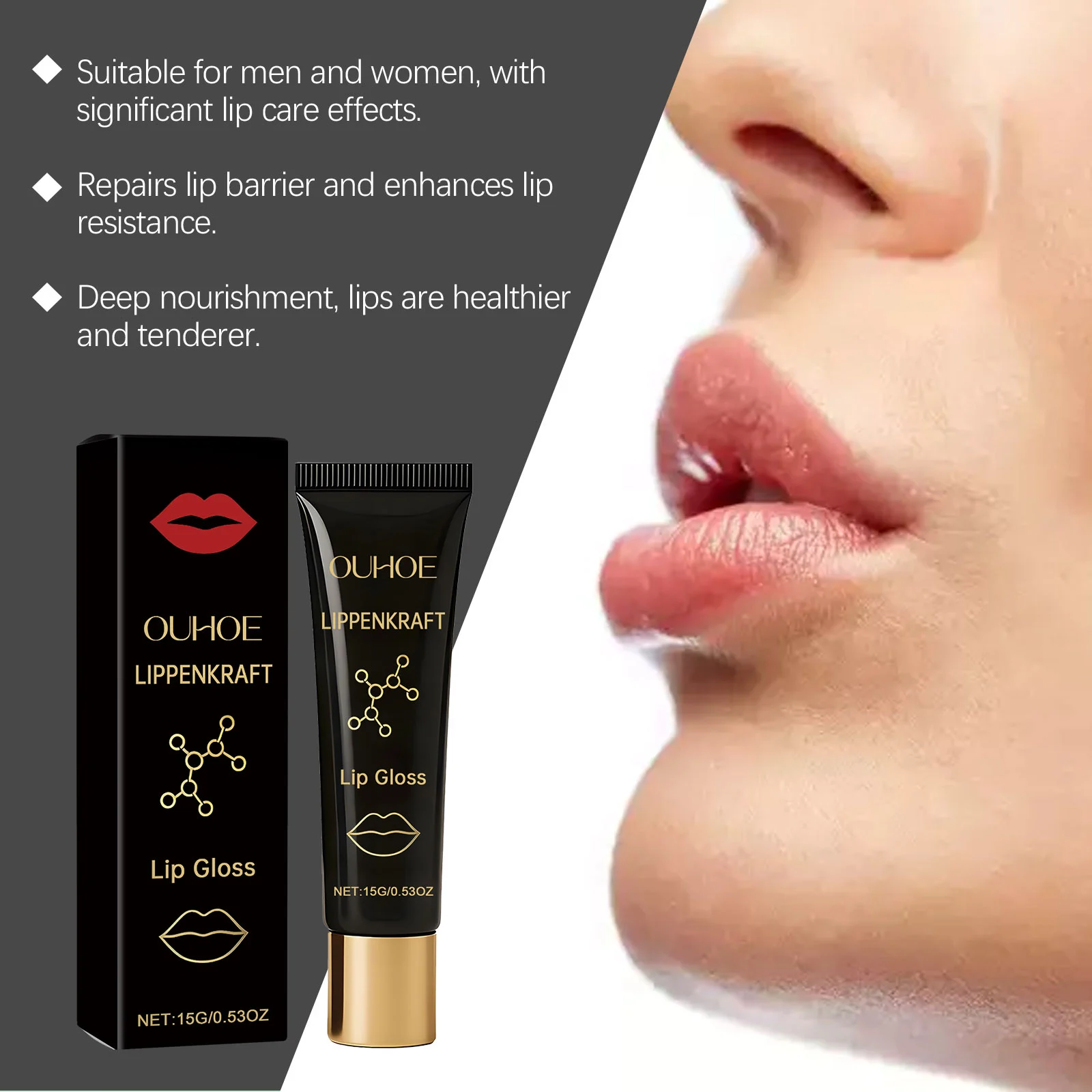 Moisturizing Lip Gloss 15g Hydrating Nourishing Lip Oil for Smooth Plump Lips 6 moisturizing lip gloss 15g hydrating nourishing lip oil der 85ggm9rd desc 6