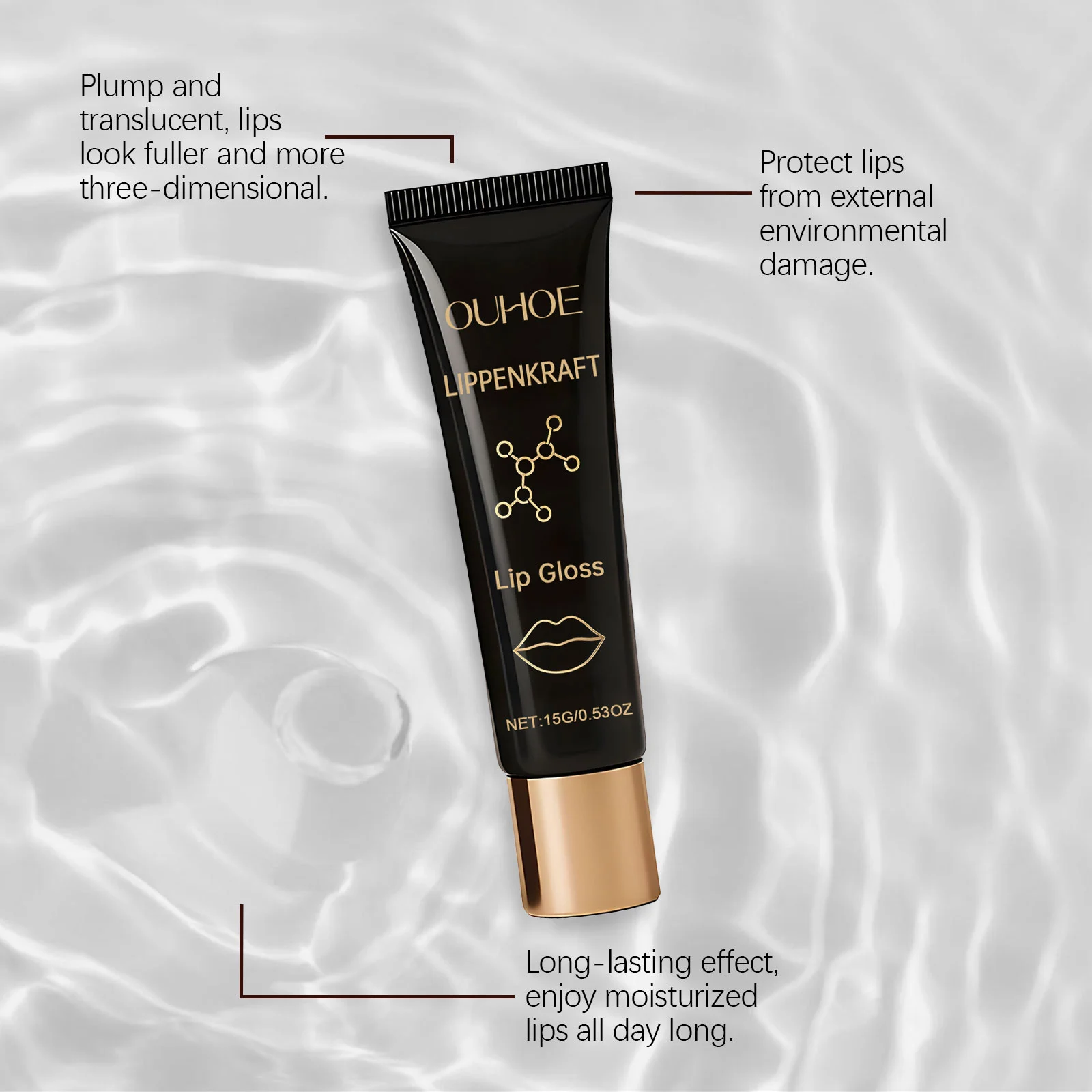 Moisturizing Lip Gloss 15g Hydrating Nourishing Lip Oil for Smooth Plump Lips 8 moisturizing lip gloss 15g hydrating nourishing lip oil der 85ggm9rd desc 8