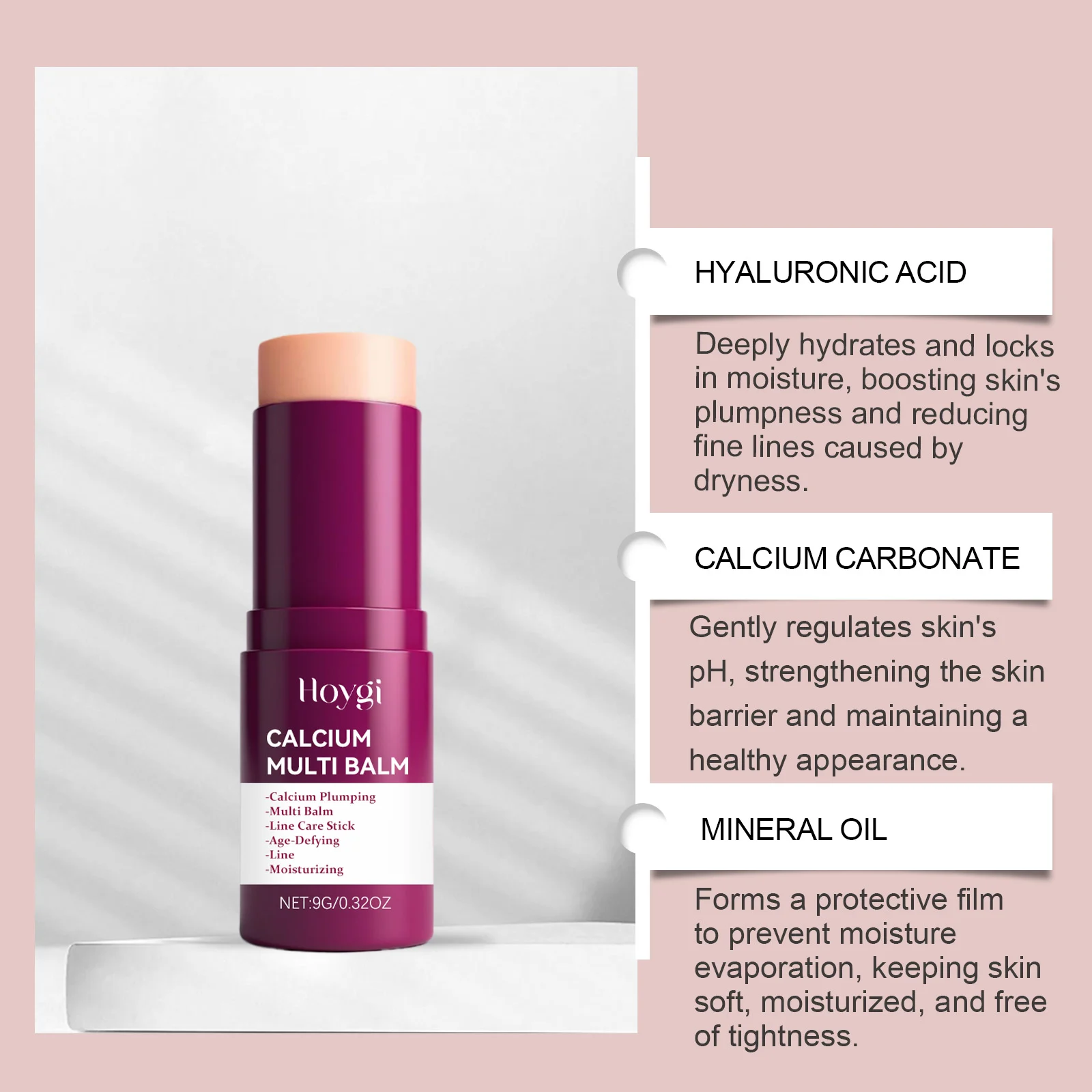 Multi Balm Moisturizing Stick 9g Hydrating Anti-Wrinkle Line Care Stick 6 multi balm moisturizing stick 9g hydrating anti wrinkle line care der vbxajpfn desc 6
