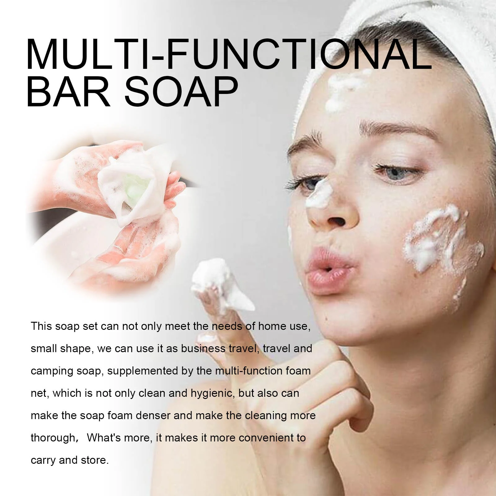 Multi-Purpose Bar Soap 100g with Sea Salt for Gentle Cleansing & Moisturizing 6 multi purpose bar soap sea salt 100g eelhoe cih 3f95ctgd desc 6