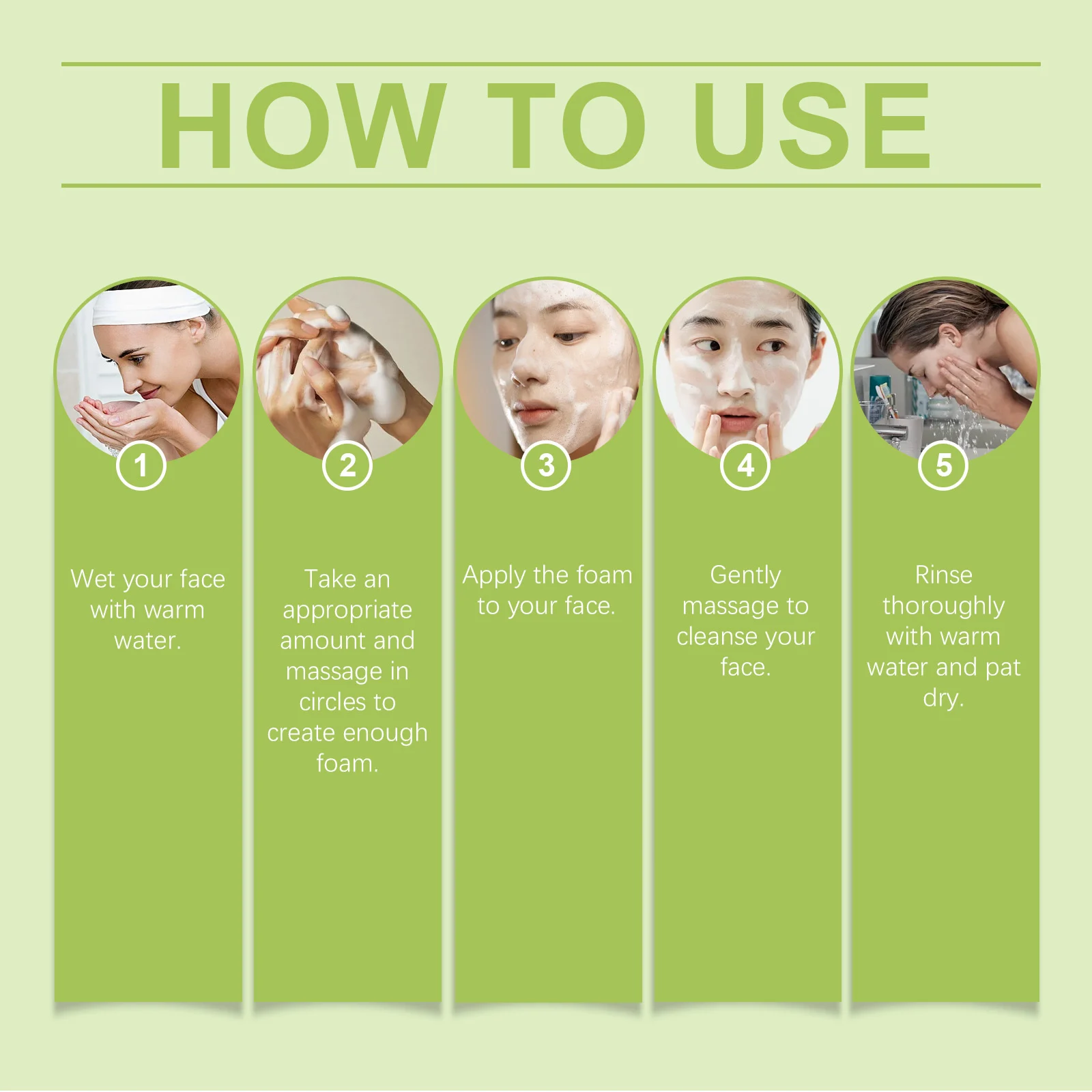 Hoygi Mung Bean Moisturizing Face Wash Gentle Cleanser pH-Balanced 80g 4 mung bean moisturizing face wash cih ngdp6xxf desc 4