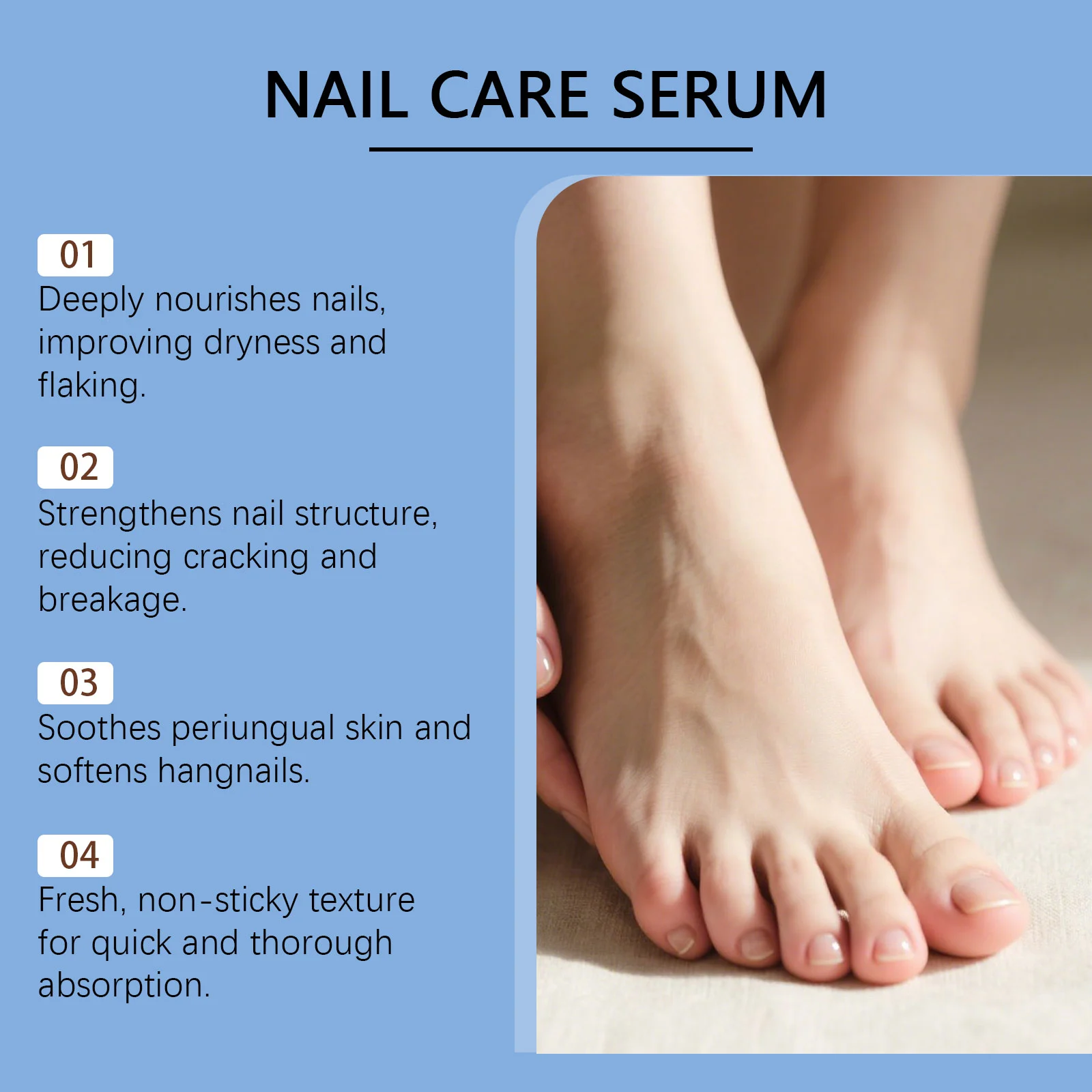 Nail Care Serum 20ml for Brittle & Peeling Nails with Urea & Hexanediol 9 nail care serum 20ml brittle peeling nails der pwhsz7ar desc 9