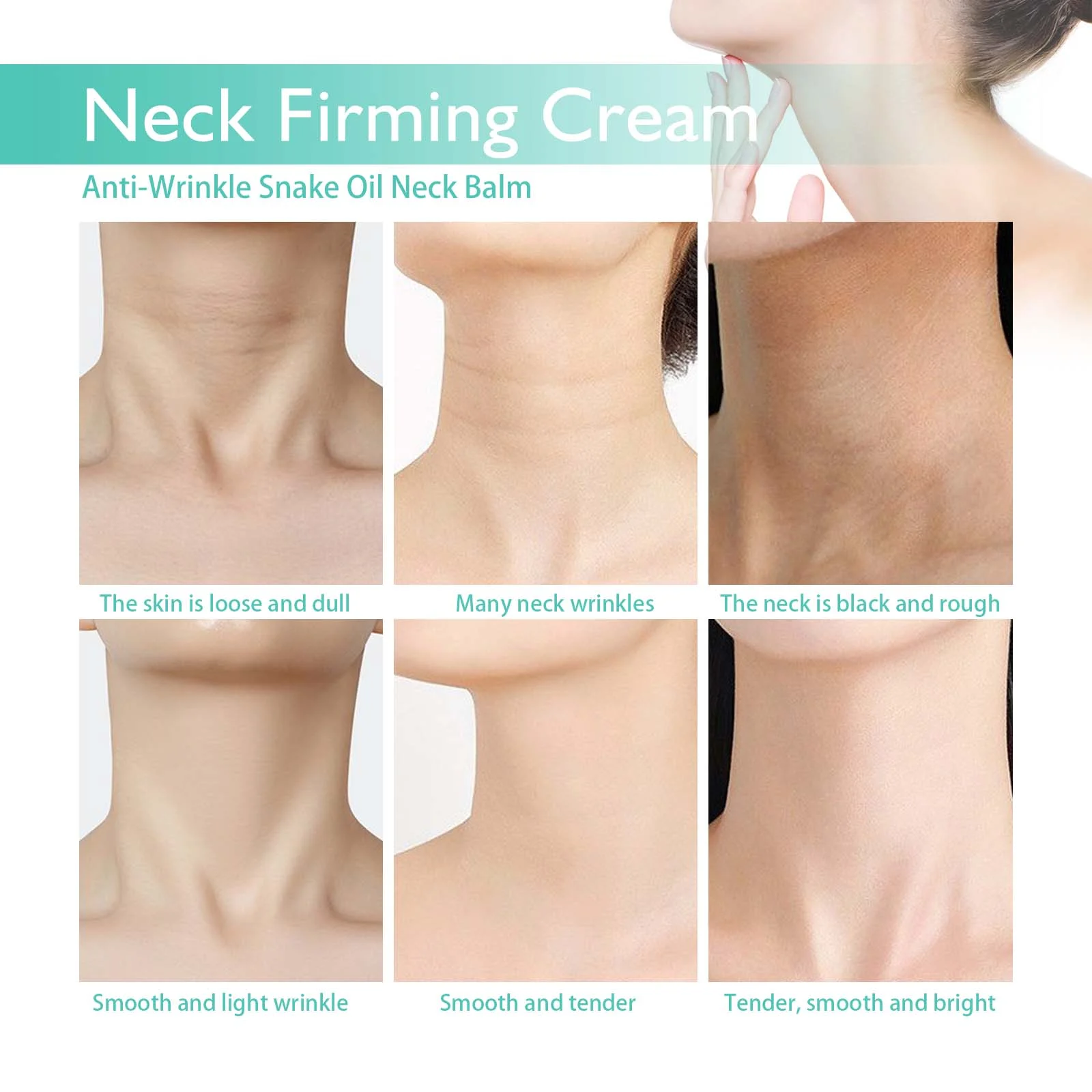 Hoygi Neck Firming Cream Reduce Neck Wrinkles Hydrate Rejuvenate Skin Tightening 9 neck firming cream cih jgznx4fs desc 9