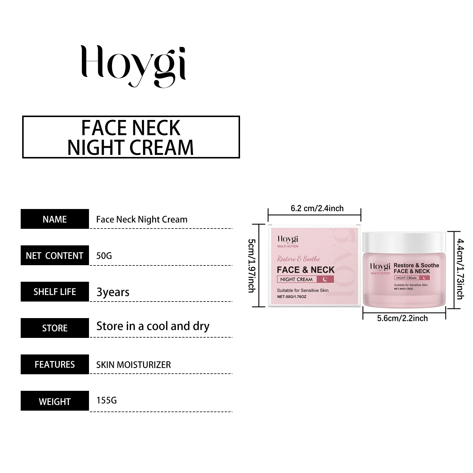 Neck Firming Cream Deep Nourishment Moisturizer for Face and Neck 50g 1 neck firming cream deep nourishment moisturizer 50g cih w85yrnct desc 1