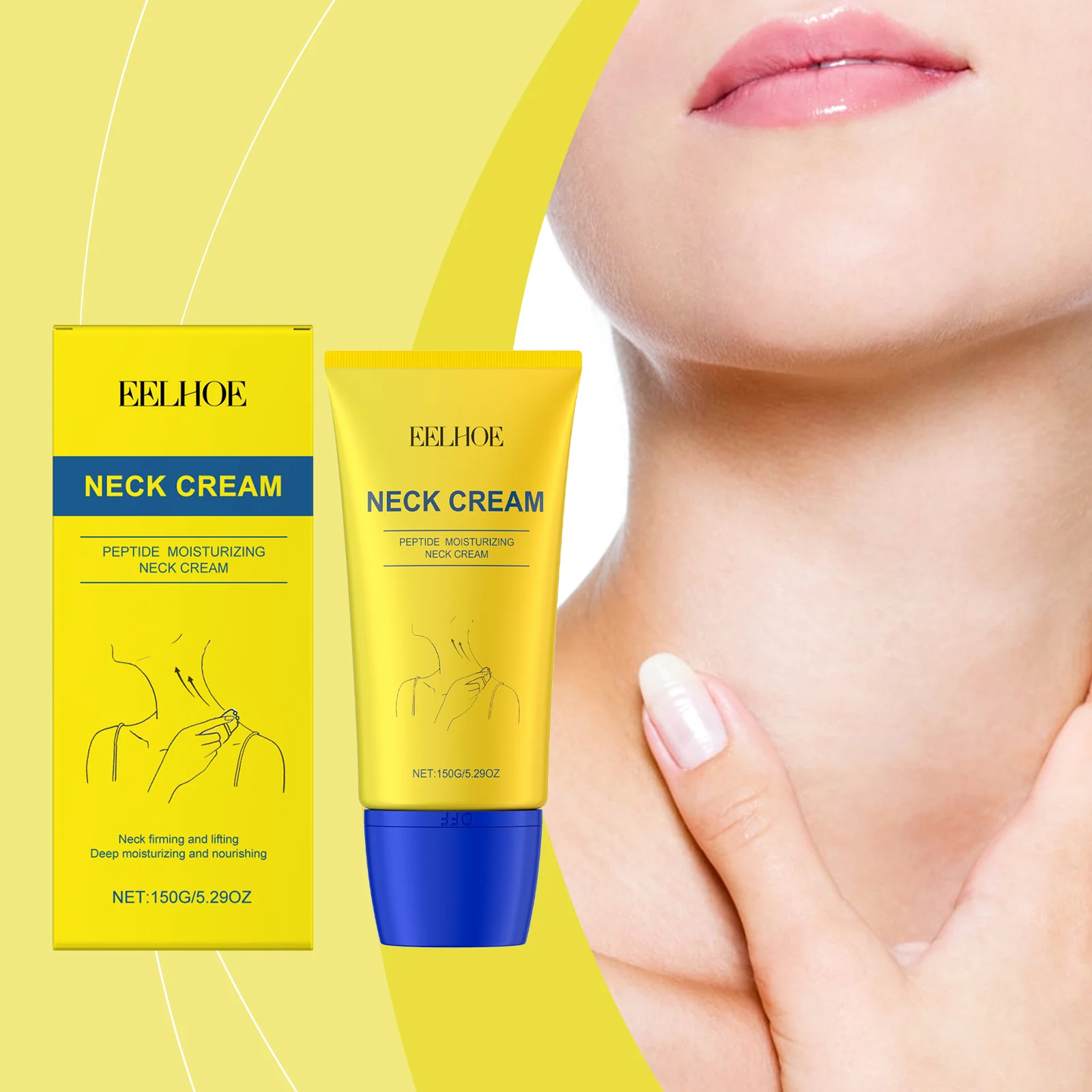Neck Firming Cream Tighten Skin Nourish Hydrate Reduce Neck Lines Lift Contour 150g 2 neck firming cream tighten skin nourish hydrate 150g cih bwgh9fev desc 2