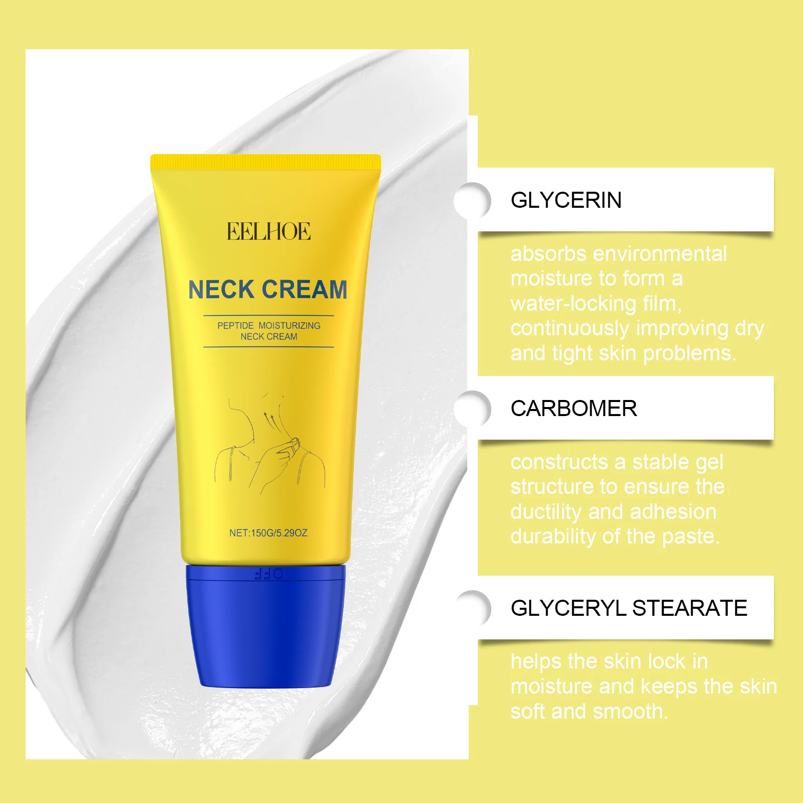 Neck Firming Cream Tighten Skin Nourish Hydrate Reduce Neck Lines Lift Contour 150g 5 neck firming cream tighten skin nourish hydrate 150g cih bwgh9fev desc 5