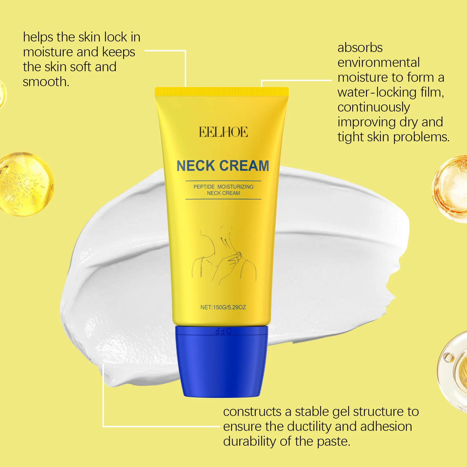 Neck Firming Cream Tighten Skin Nourish Hydrate Reduce Neck Lines Lift Contour 150g 7 neck firming cream tighten skin nourish hydrate 150g cih bwgh9fev desc 7