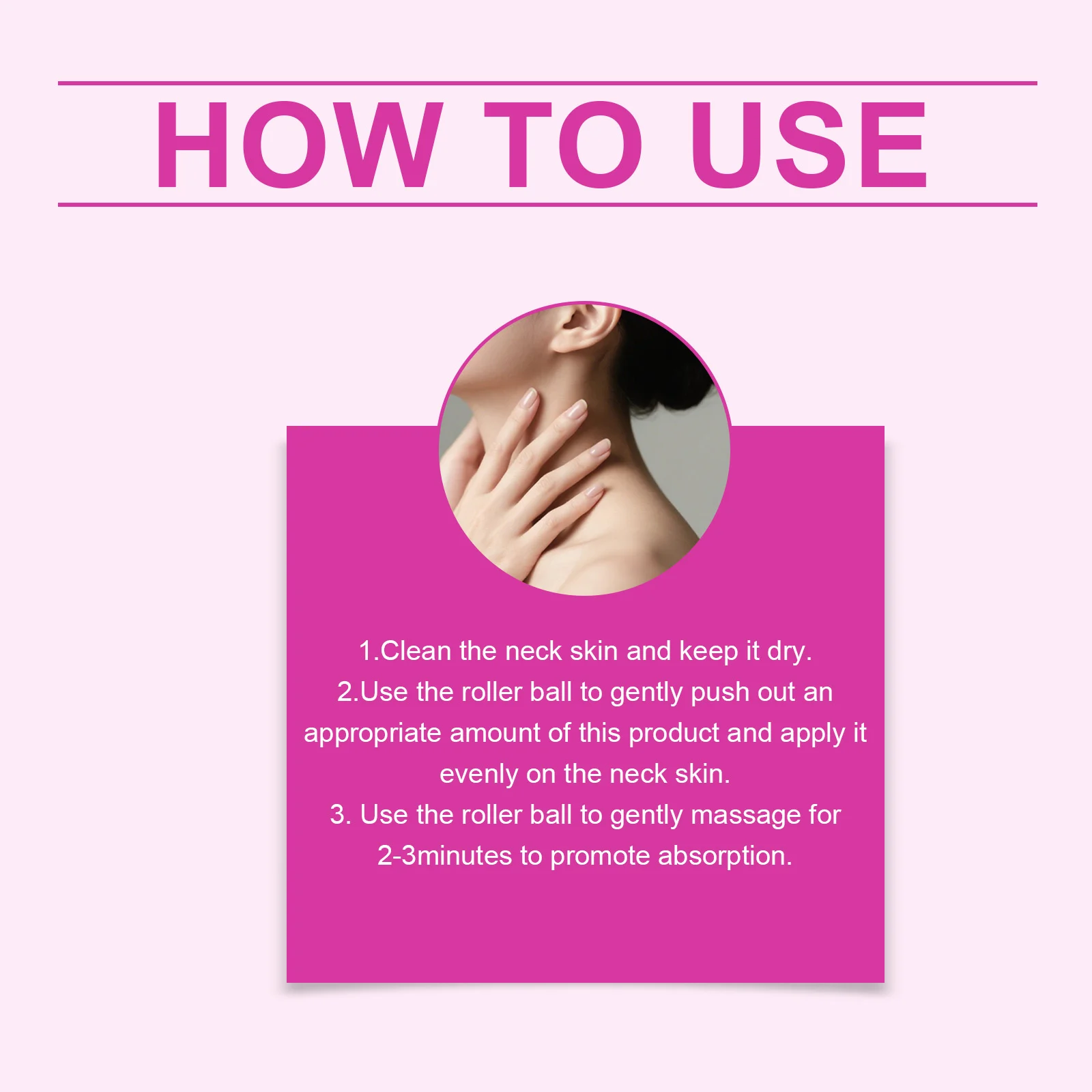 Neck Firming Cream with Roller Ball for Hydration and Lifting 120g 4 neck firming cream with roller hydration lifting 120g der qzq72dz8 desc 4