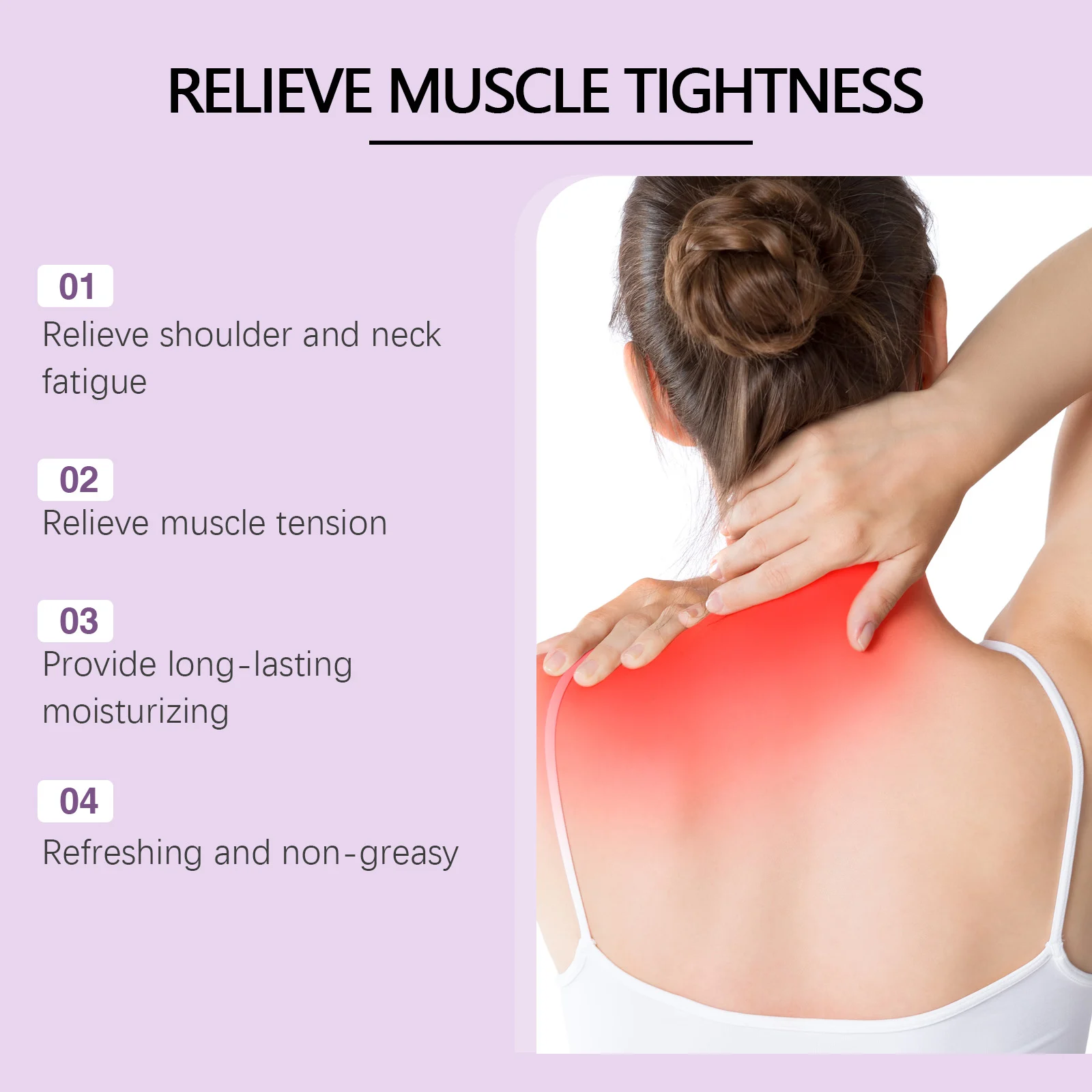 OceAura Neck & Shoulder Massage Cream Soothing Moisturizing Muscle Relief 7 neck shoulder massage cream cih wy4xr5fx desc 7