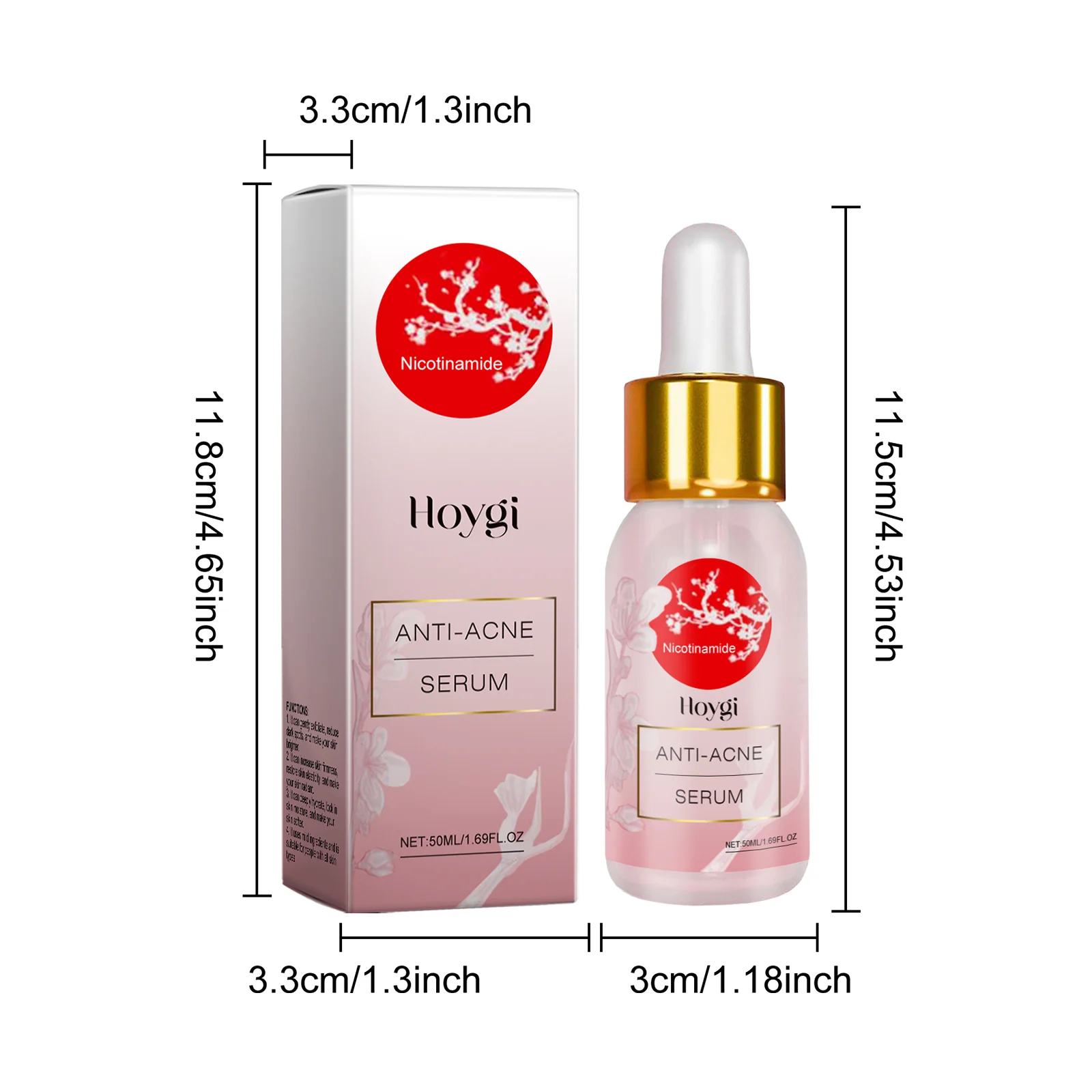 Niacinamide Anti-Acne Serum 50ml for Acne Scar Repair and Brightening 1 niacinamide anti acne serum 50ml cih 9agp5wbz desc 1
