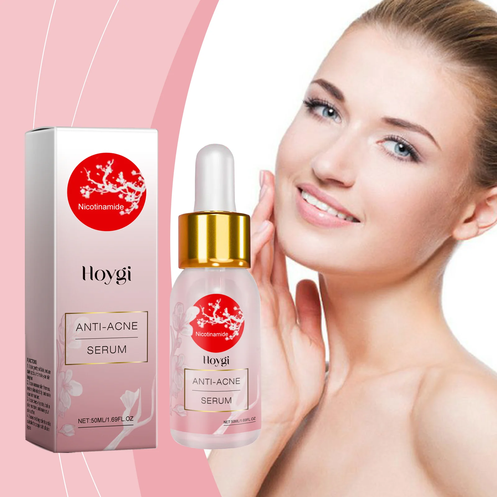 Niacinamide Anti-Acne Serum 50ml for Acne Scar Repair and Brightening 2 niacinamide anti acne serum 50ml cih 9agp5wbz desc 2