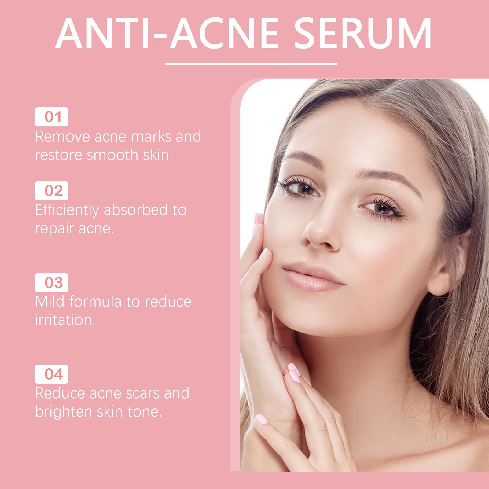 Niacinamide Anti-Acne Serum 50ml for Acne Scar Repair and Brightening 7 niacinamide anti acne serum 50ml cih 9agp5wbz desc 7