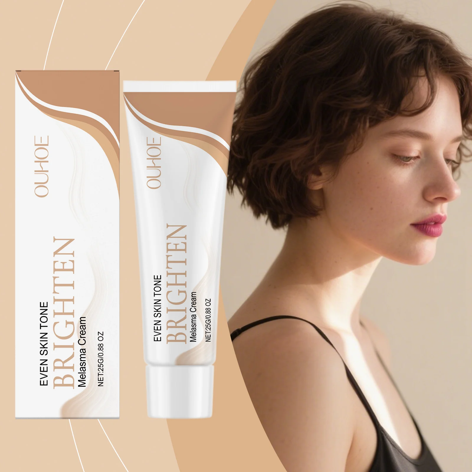 Niacinamide Brightening Cream 25g for Radiant Skin Tone, Hydration, and Smooth Texture 2 niacinamide brightening cream 25g der 35eevrbf desc 2