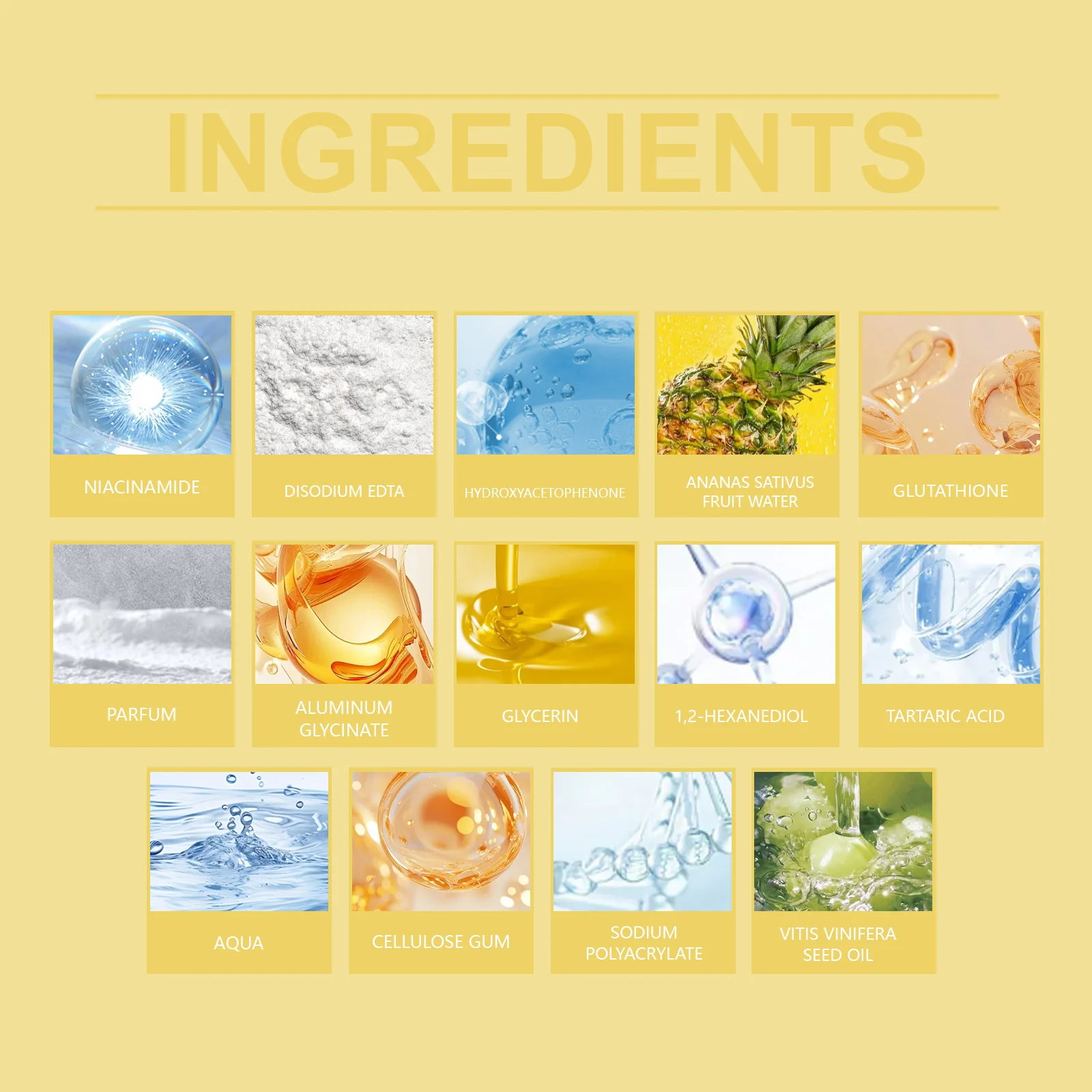Niacinamide Deep Hydration Face Mask Boxed 4pcs Daily Moisturizing Nourishing 3 niacinamide deep hydration face mask box cih hdm25kpg desc 3
