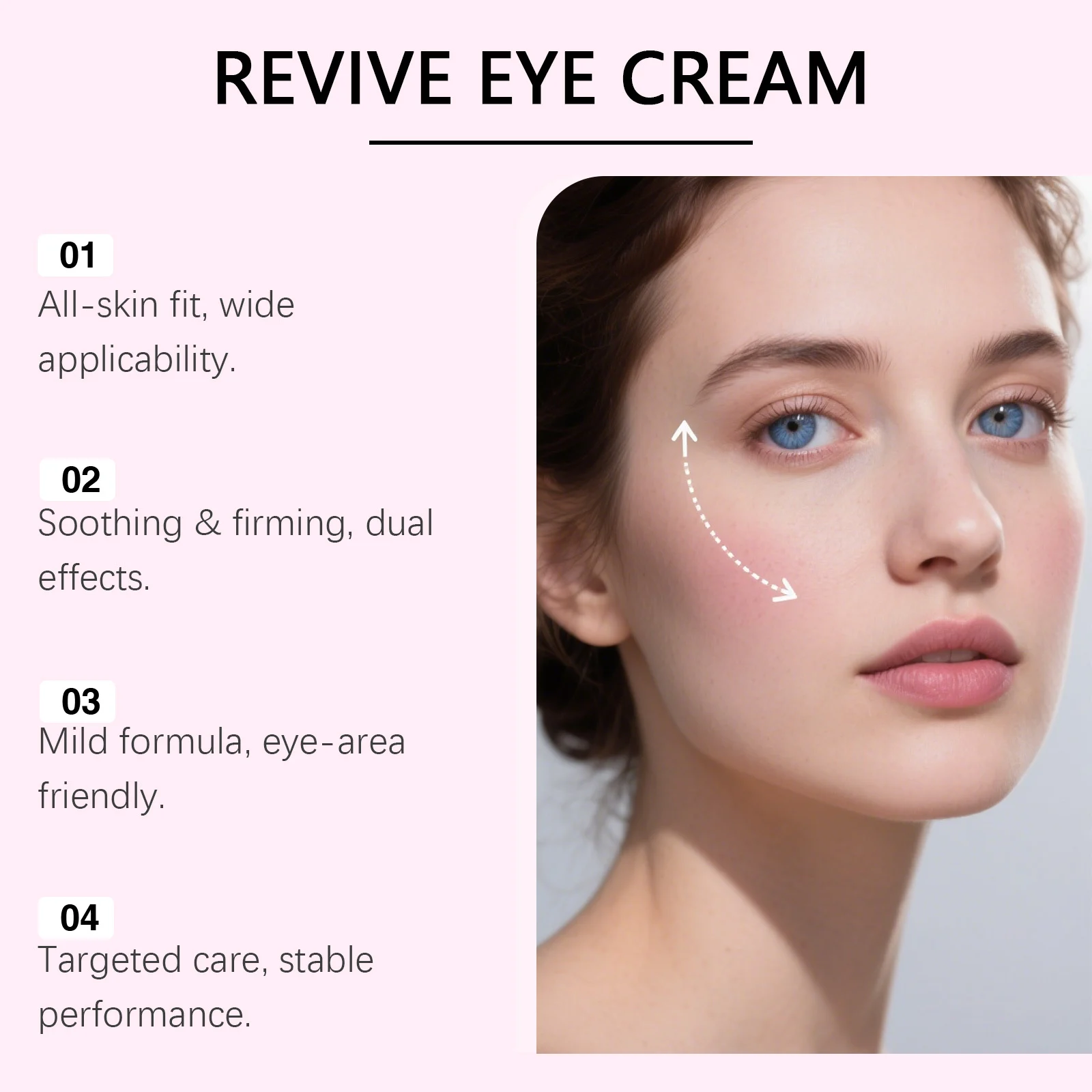 Niacinamide Moisturizing Eye Cream Gentle Hydration for Eye Area Lightweight Texture 6 niacinamide moisturizing eye cream 30g der 933ej235 desc 6
