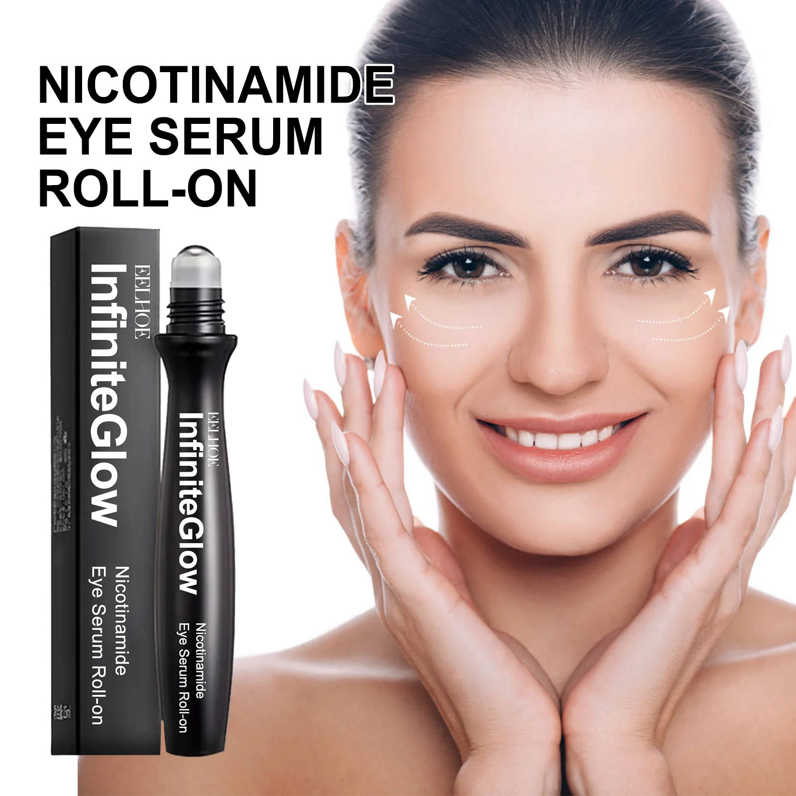 Nicotinamide Eye Cream 15ml Deeply Moisturizes & Reduces Dark Circles, Puffiness, Fine Lines, Wrinkles 1 nicotinamide eye cream 15ml cih dcpazvkn desc 1