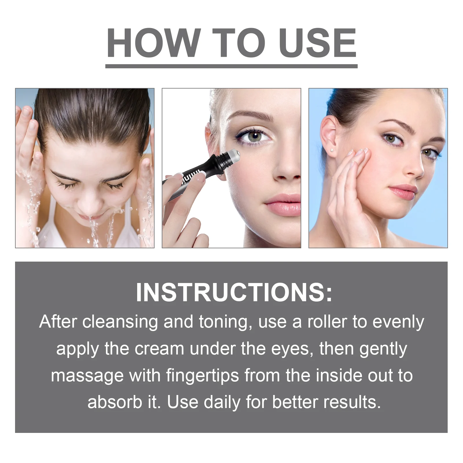 Nicotinamide Eye Cream 15ml Deeply Moisturizes & Reduces Dark Circles, Puffiness, Fine Lines, Wrinkles 3 nicotinamide eye cream 15ml cih dcpazvkn desc 3