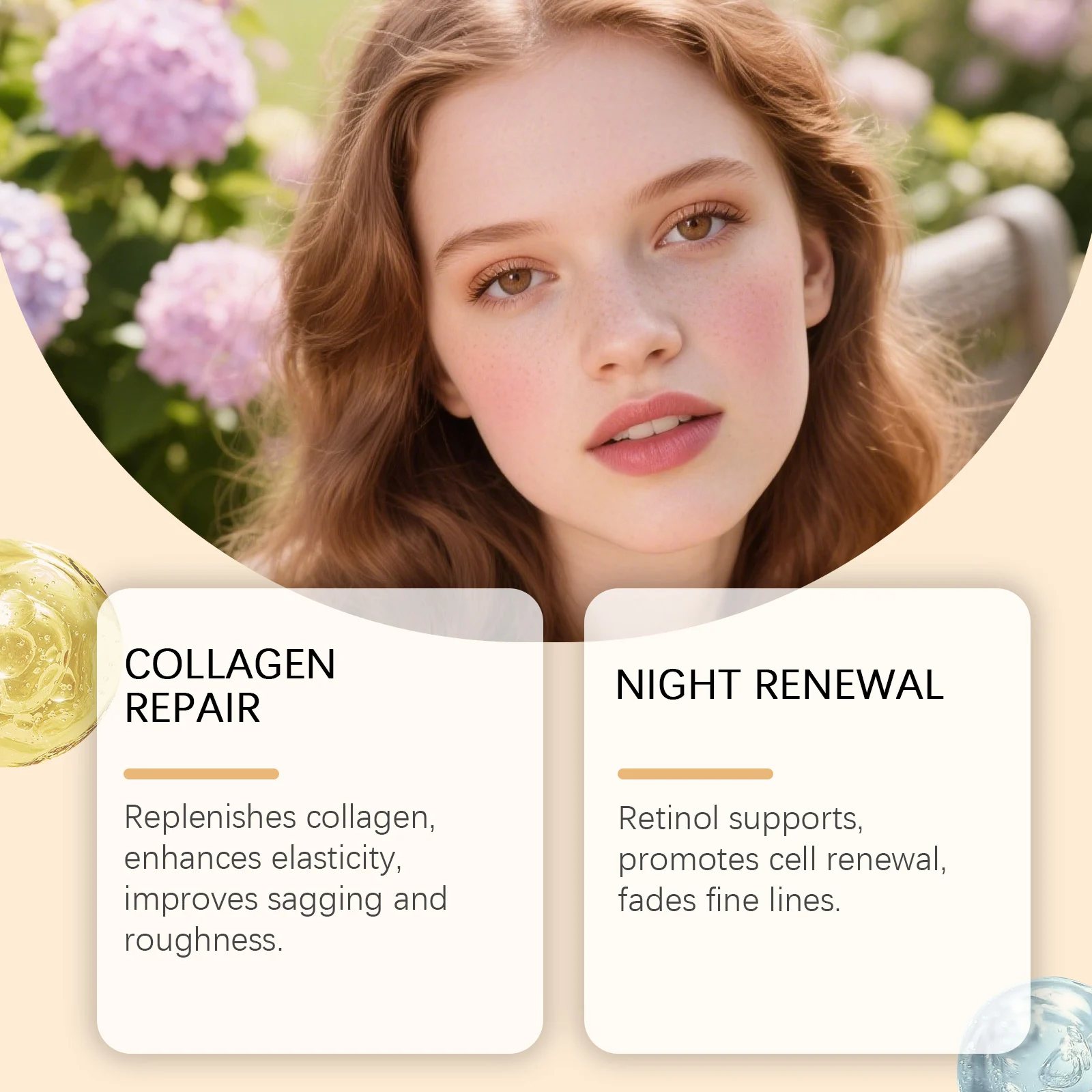 Viareline Night Moisturizing Collagen Cream with Retinol Niacinamide Hyaluronic Acid for Firming & Hydration 8 night moisturizing collagen cream der ym4wk8a6 desc 8