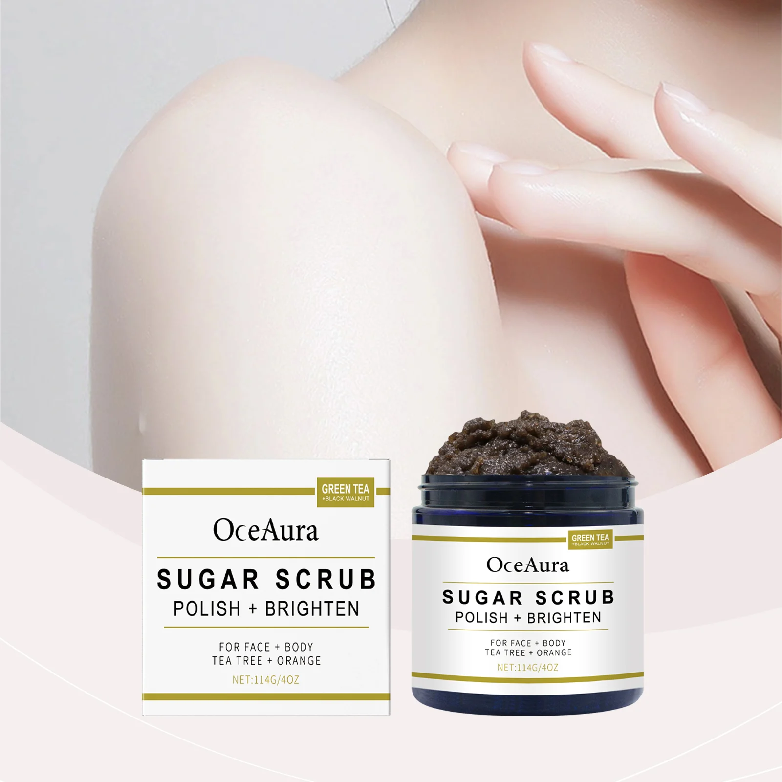 Nourishing Scrub 2-in-1 Exfoliating Cleanser with Plant Particles for Face & Body 114g 2 nourishing scrub exfoliating cleanser face body cih 576mv6nm desc 2