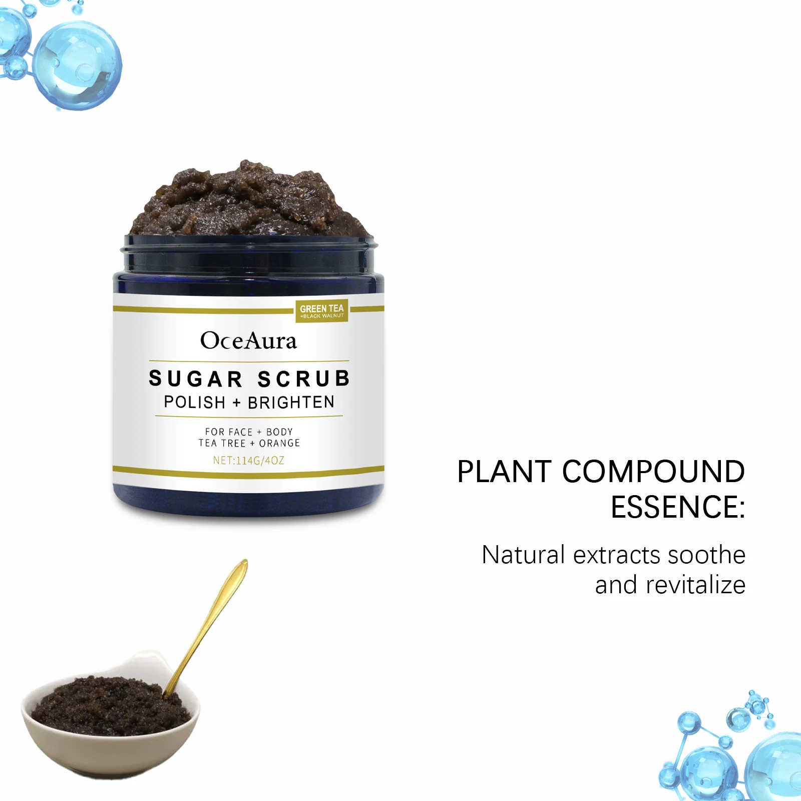 Nourishing Scrub 2-in-1 Exfoliating Cleanser with Plant Particles for Face & Body 114g 6 nourishing scrub exfoliating cleanser face body cih 576mv6nm desc 6