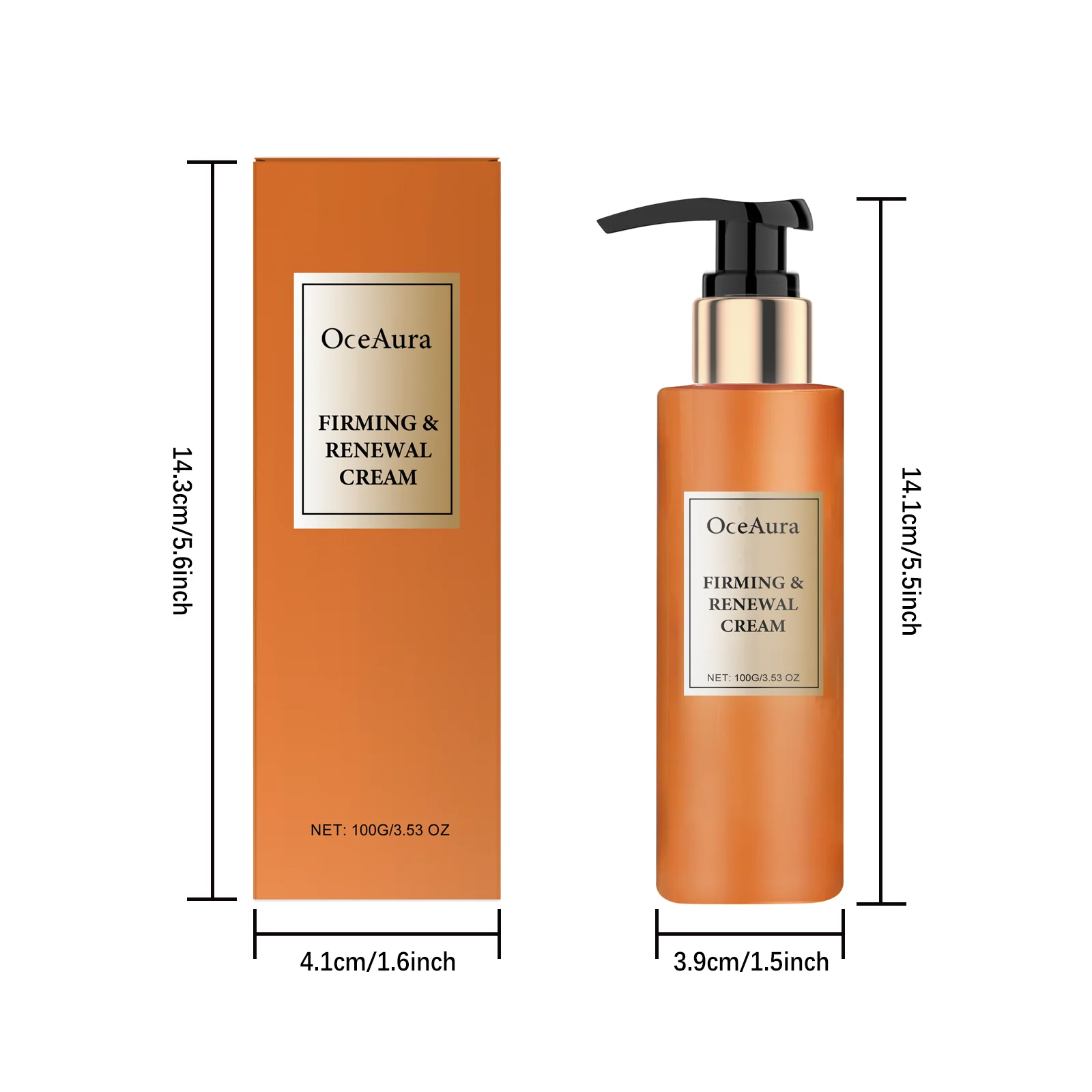 Firming Body Cream Hydrates, Tightens & Renews Skin with Shea Butter & Peptides 100g 1 oceaura firming body cream shea butter peptides 100g cih 7awmhgzs desc 1
