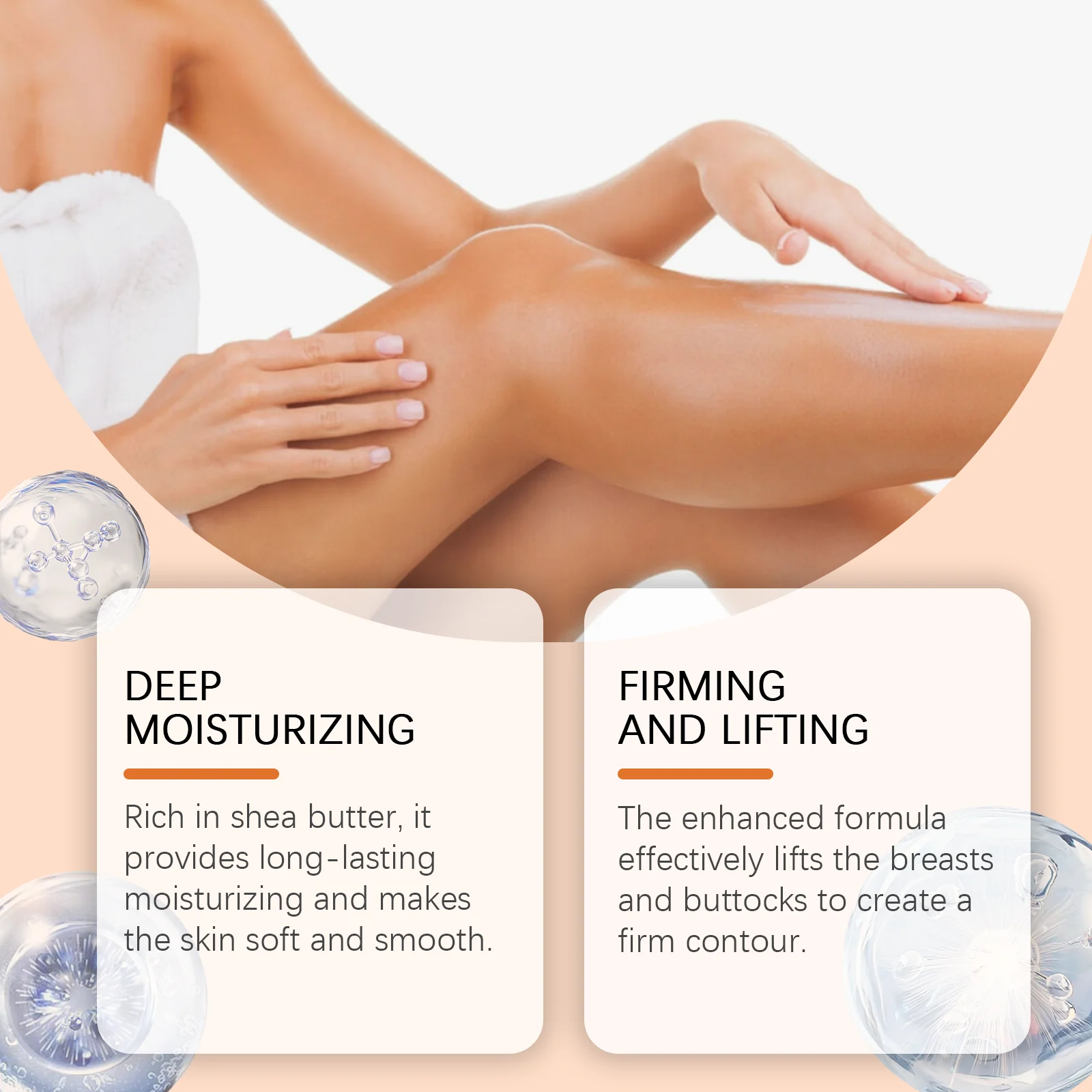 Firming Body Cream Hydrates, Tightens & Renews Skin with Shea Butter & Peptides 100g 9 oceaura firming body cream shea butter peptides 100g cih 7awmhgzs desc 9