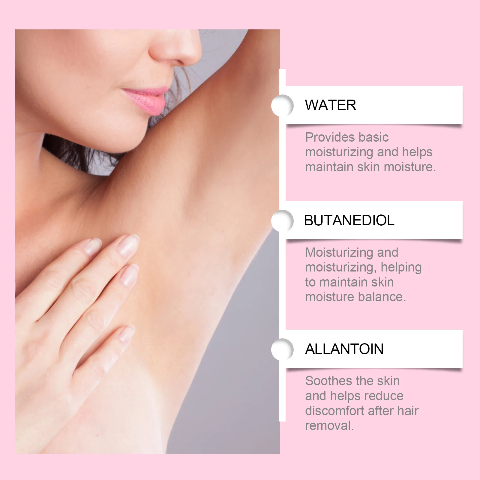 Hair Removal Spray Gentle Formula for Smooth Skin Underarms Legs Arms 100ml 10 oceaura hair removal spray 100ml gentle cih jm8pm8jn desc 10