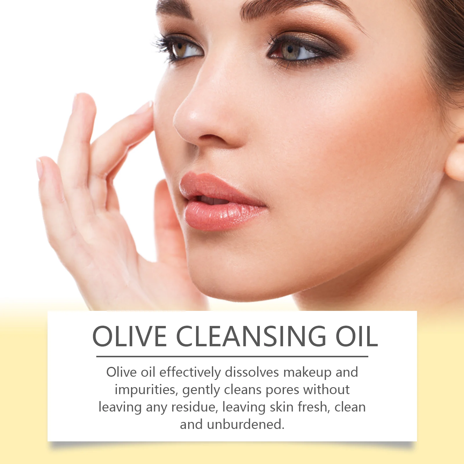 Olive Cleansing Oil 100ml Gentle Moisturizing Makeup Remover for Face and Lips 6 olive cleansing oil 100ml gentle makeup remover cih mjvgsb52 desc 6