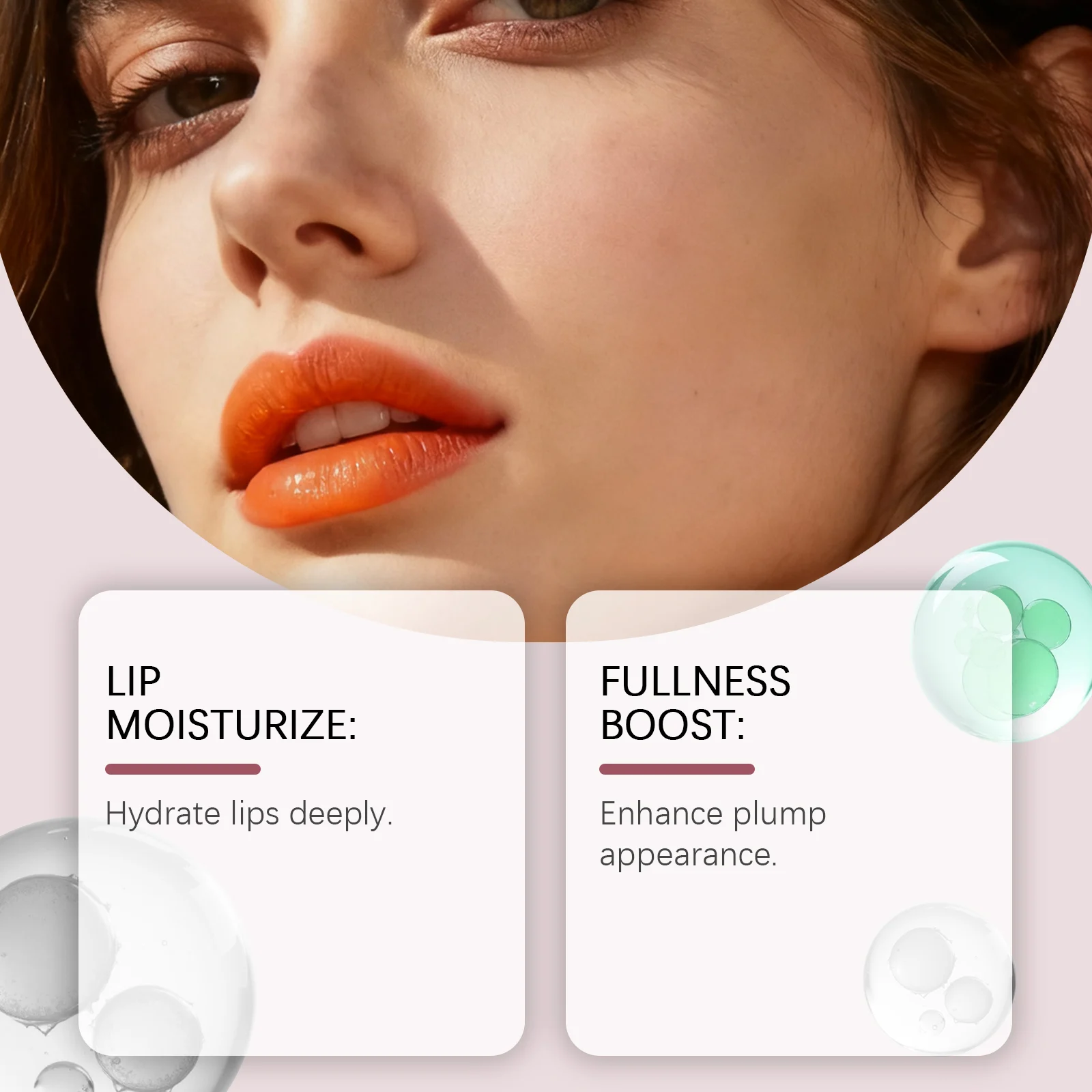 Orange Lip Serum 6.5g Plumping Hydration Brightening Nourishing Lip Treatment 9 orange lip serum 6 5g plumping hydration brightening der fvdv5v6g desc 9