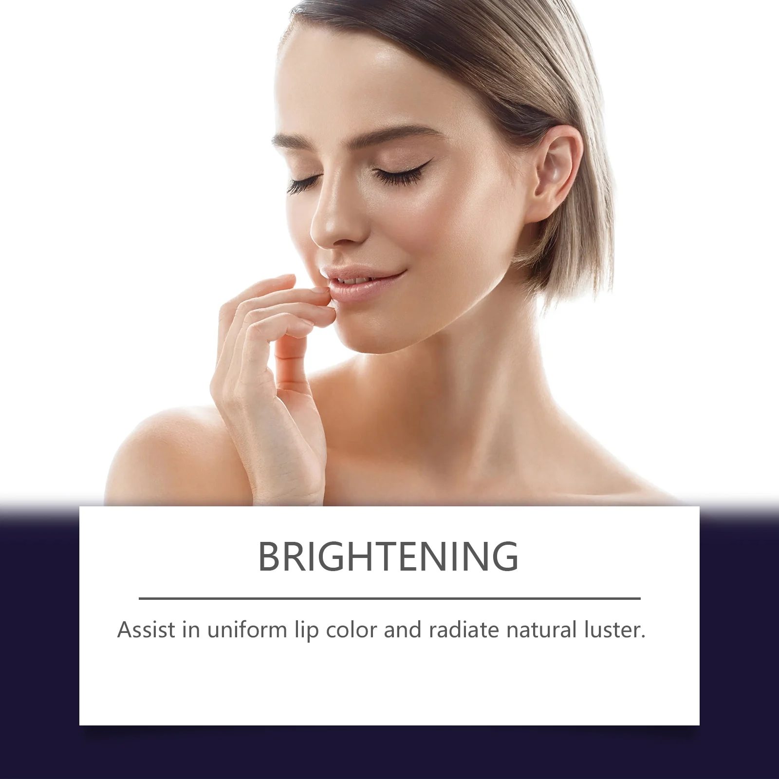 Lip Serum for Hydration and Brightening, 10ml, Lightweight Non-Sticky Formula 11 ouhoe lip serum hydration brightening 10ml der bmm7bkka desc 11 1