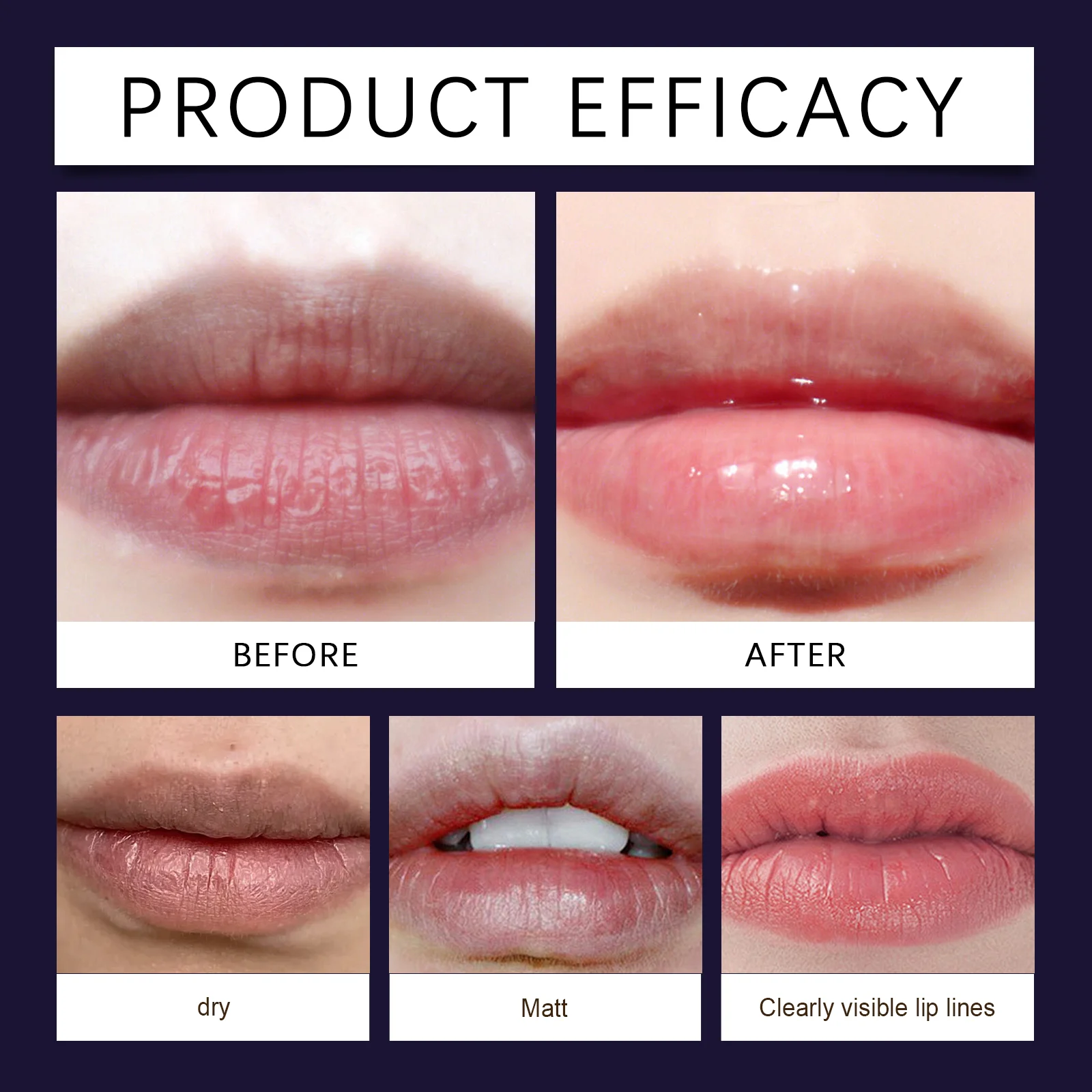 Lip Serum for Hydration and Brightening, 10ml, Lightweight Non-Sticky Formula 12 ouhoe lip serum hydration brightening 10ml der bmm7bkka desc 12 1