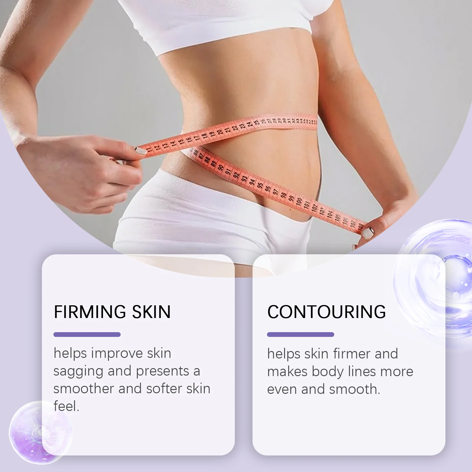 OceAura Overnight Toning Body Cream - Tightening, Firming, Moisturizing 9 overnight toning body cream cih mcdcymb9 desc 9