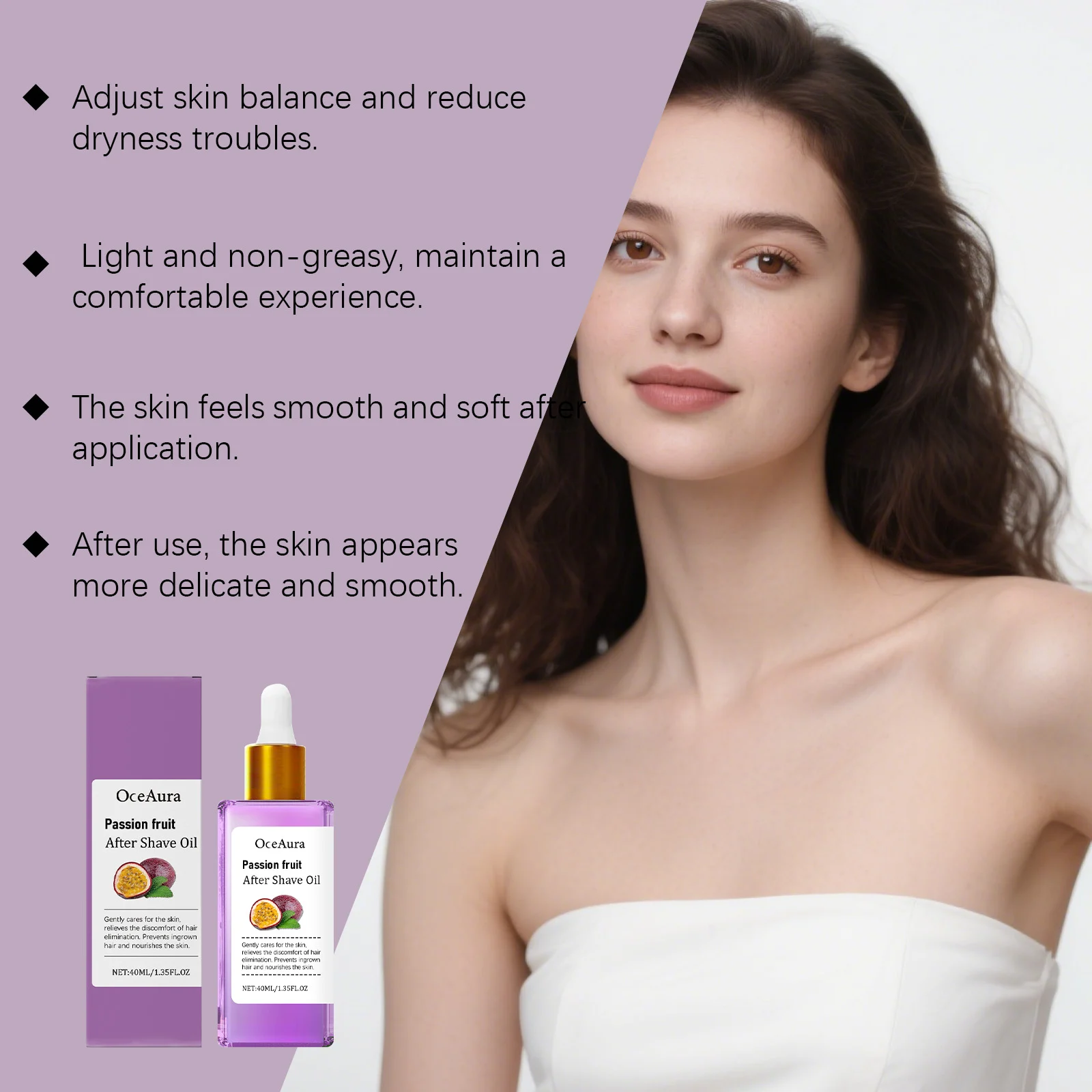 Passion Fruit After Hair Removal Oil 40ml for Soothing Skin & Preventing Ingrown Hairs 6 passion fruit after hair removal oil 40ml der r4fnn4qb desc 6