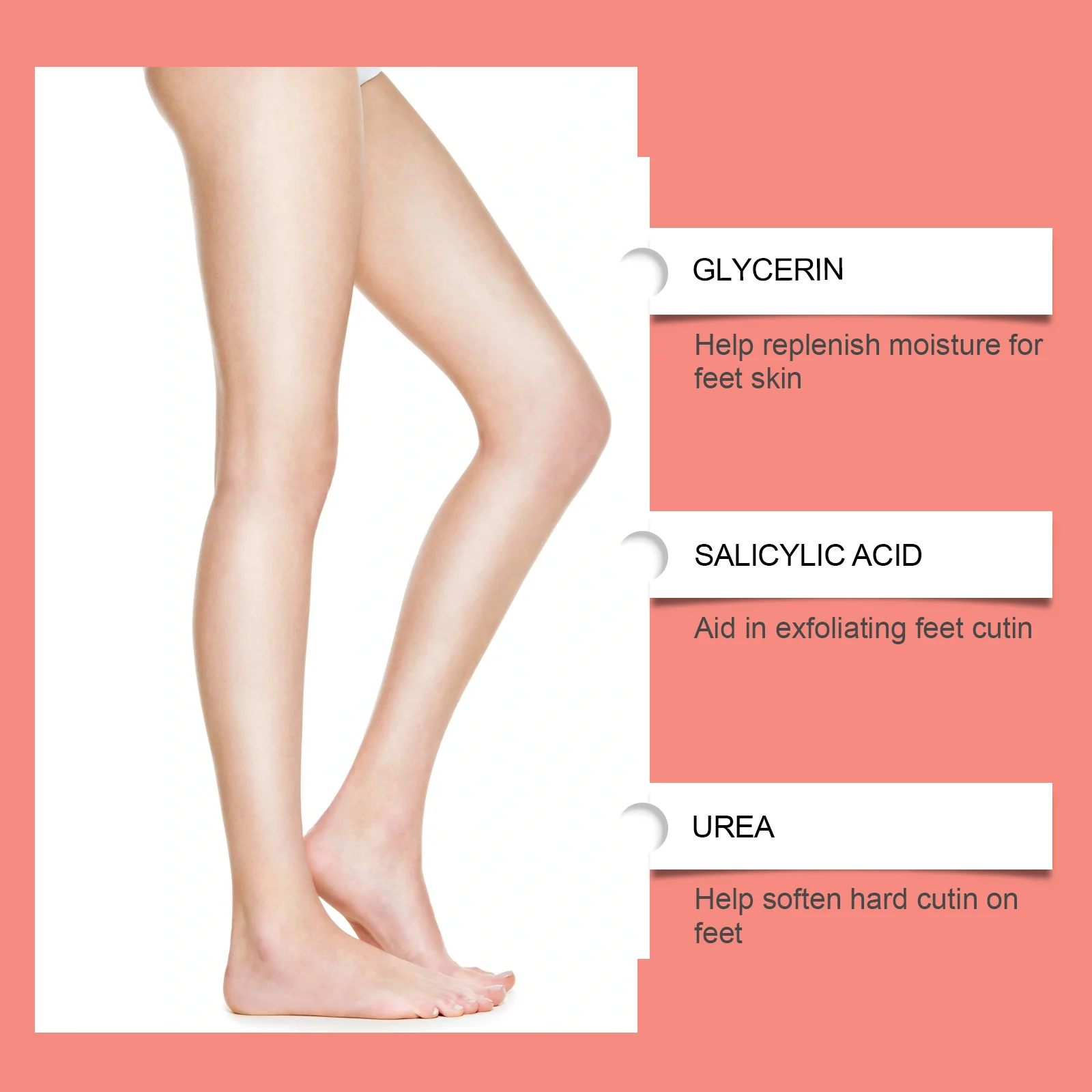 Peach Foot Peel Mask 5 Pairs for Dry Rough Heels & Hard Skin Exfoliation 10 peach foot peel mask 5 pairs der b524cz8k desc 10