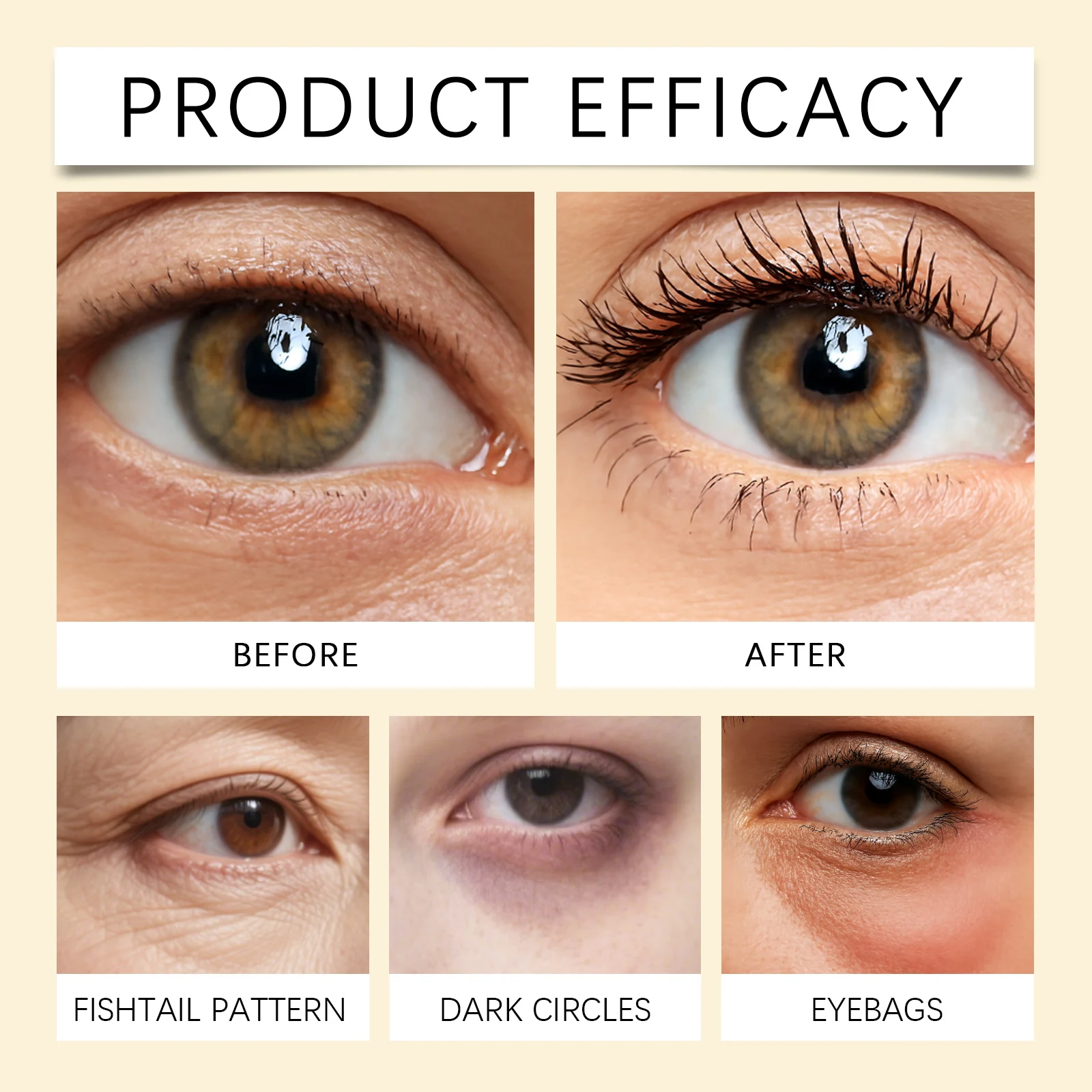 Viareline Peptide Repair Eye Cream - Tightening, Wrinkle Resistant & Brightening 12 peptide repair eye cream der p6sp6g45 desc 12