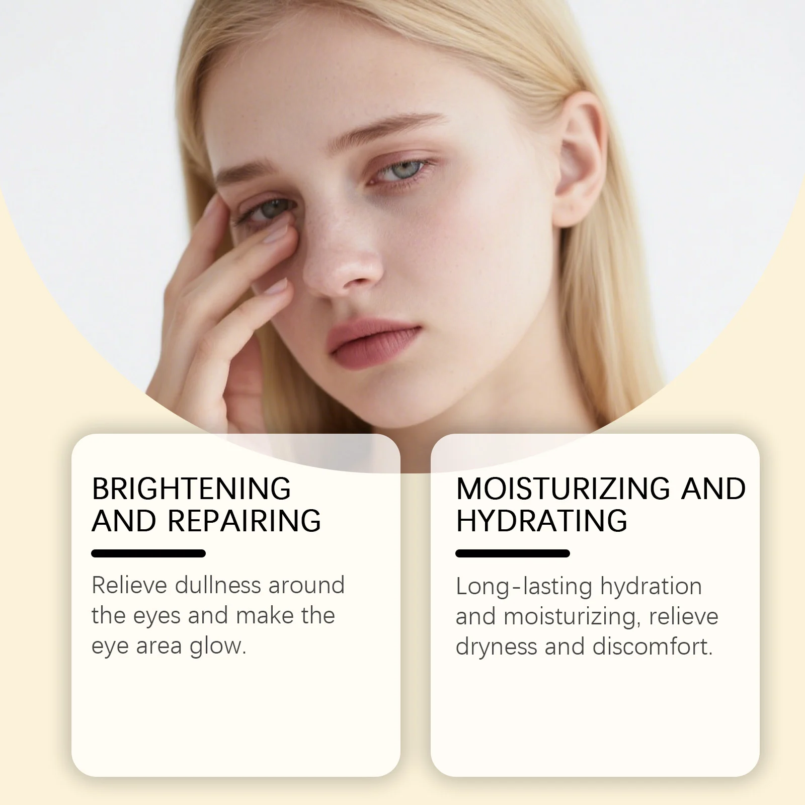 Viareline Peptide Repair Eye Cream - Tightening, Wrinkle Resistant & Brightening 9 peptide repair eye cream der p6sp6g45 desc 9