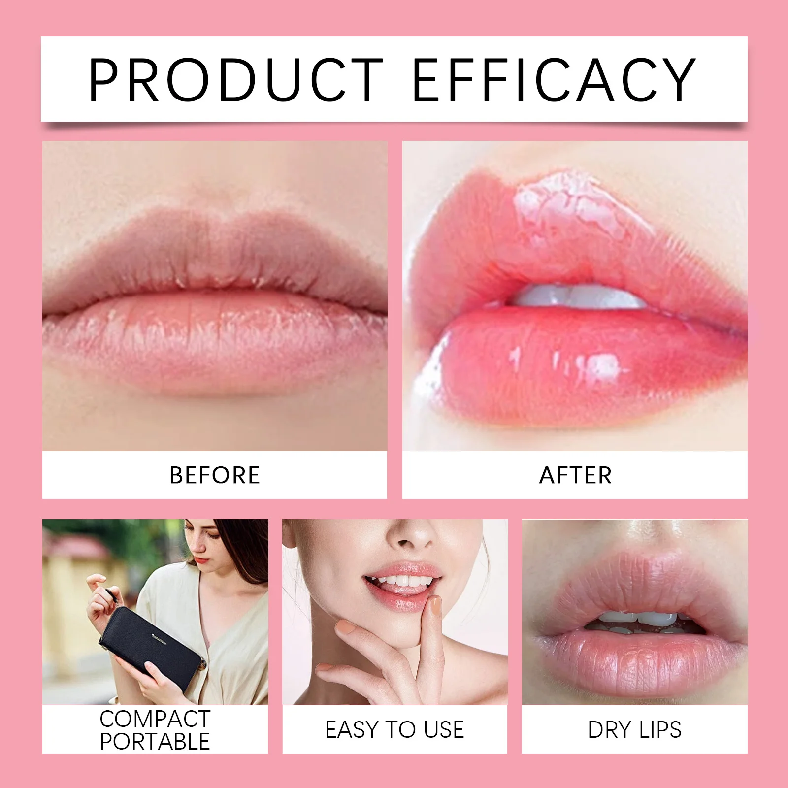 Pomegranate Nourishing Lip Mask 10g for Dry Lips, Hydrating Repair & Fade Lines 8 pomegranate nourishing lip mask 10g cih tr8h5yr9 desc 8