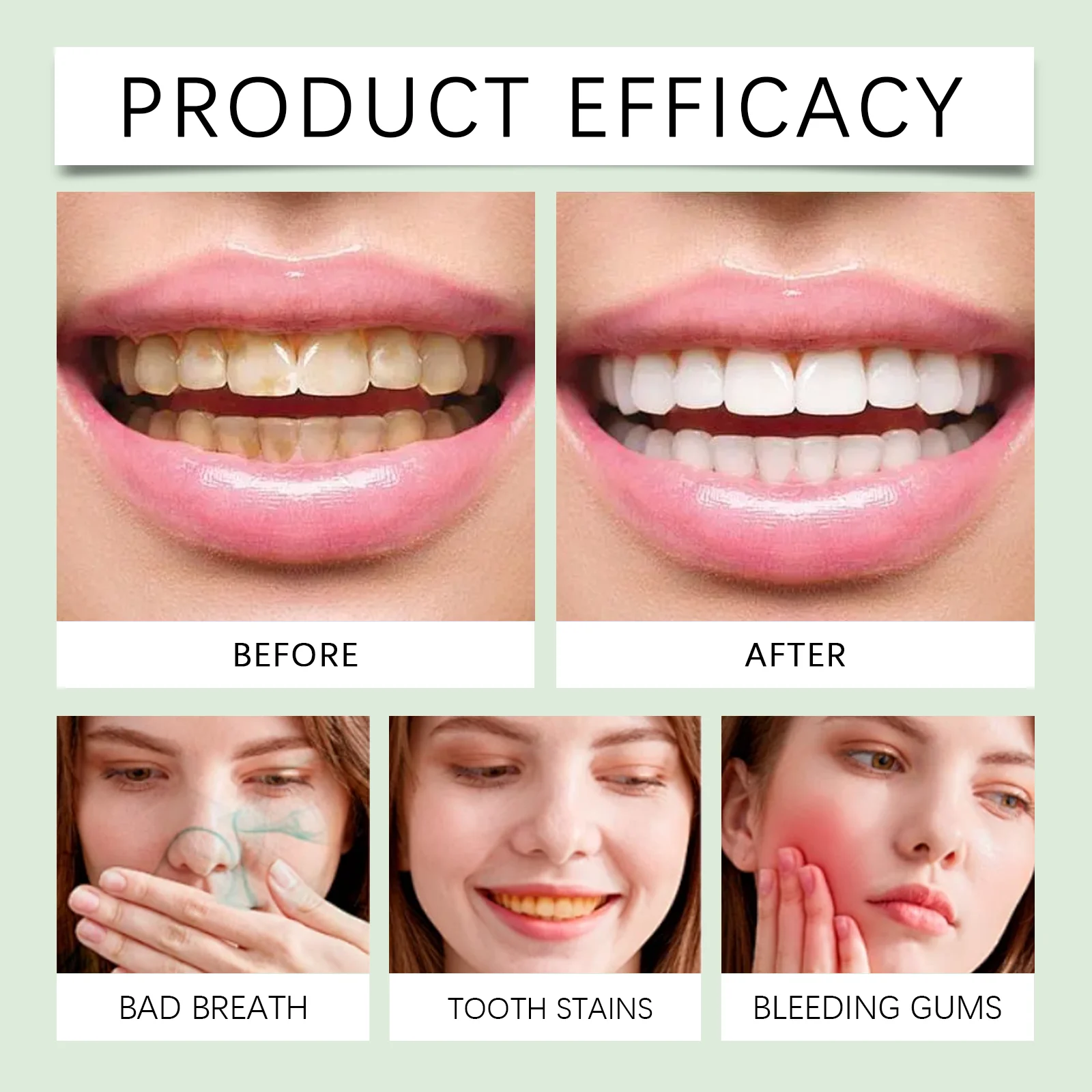 Probiotic Oral Care Tablets Portable Gum Care Freshening Tablets with Peppermint Oil & Sage Oil 60 Pieces 9 probiotic oral care tablets peppermint sage oil 60 pieces cih 56u5nvtg desc 9