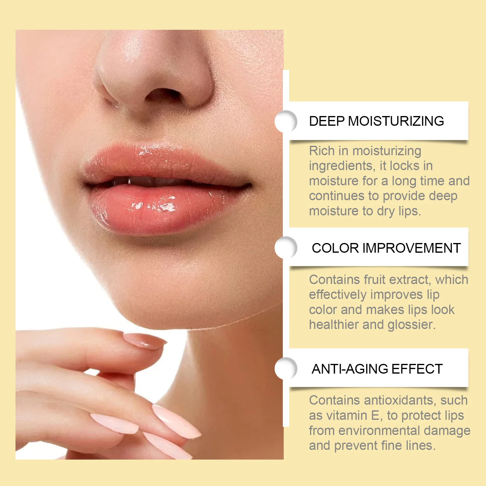 Propolis Lip Mask Deep Moisturizing Hydrating Lip Treatment 5.5g 5 propolis lip mask deep moisturizing hydrating lip treatment cih fd5sy7ce desc 5