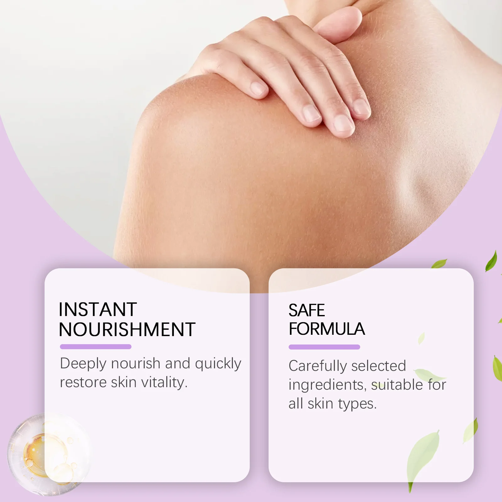 OceAura Pueraria Flower Hydration Skin Firming Cream - Moisturizing Anti-Aging Body Cream 6 pueraria flower hydration firming cream cih n5quaf4a desc 6